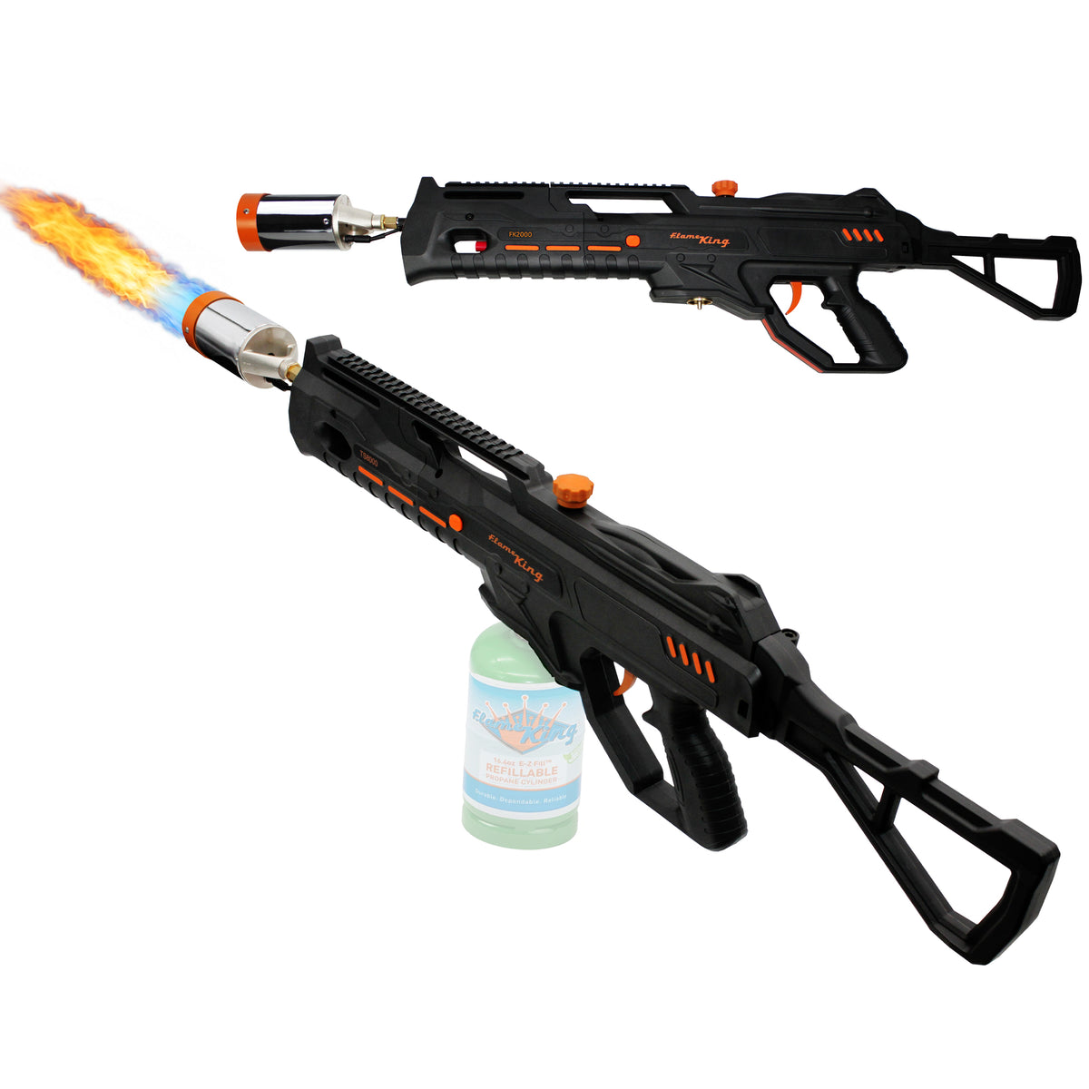 Flame King Bundle BlazeTac FK2000 Propane Torch Gun Weed Burner + 10lb