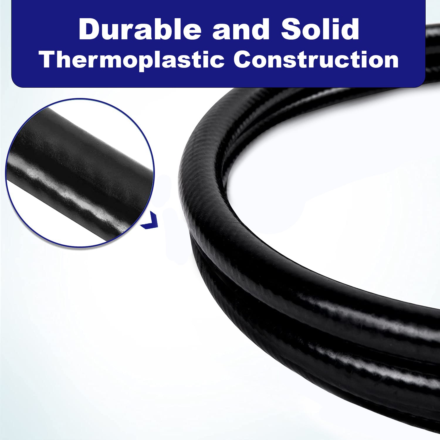 Flame King RV, Van, Trailer, Dual Quick Connect Hose, LP Gas Only, 72 Inch, 1/4 Inch