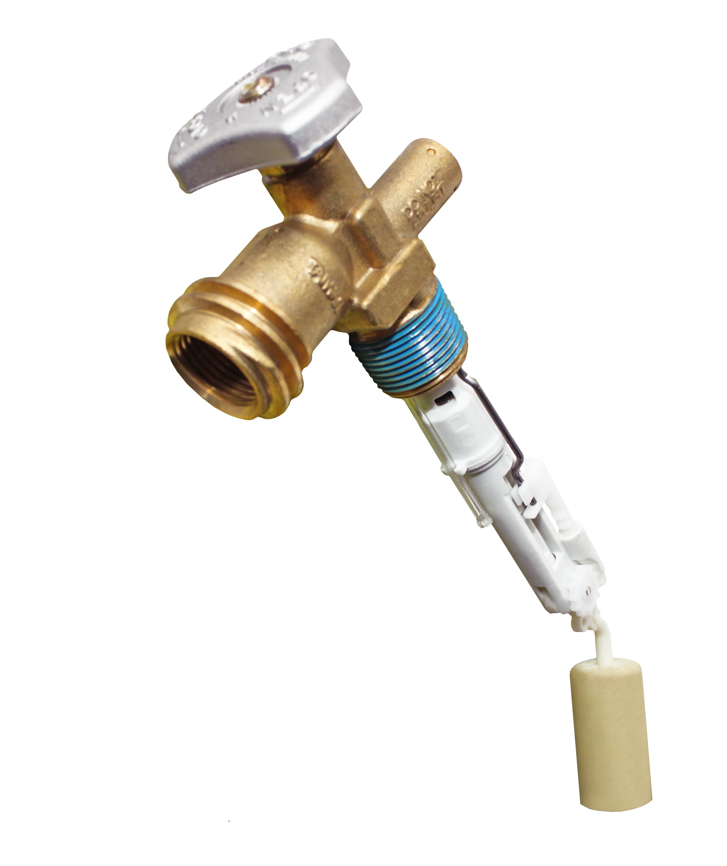 3-Pack CAVAGNA 30lb OPD Propane Cylinder Valves - New, Italy-Made With 4.7" Dip Tube