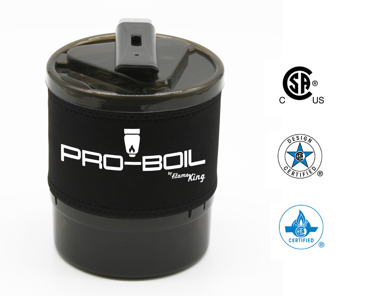 Pro-Boil Camping and Backpacking Stove Cooking System - Flame King