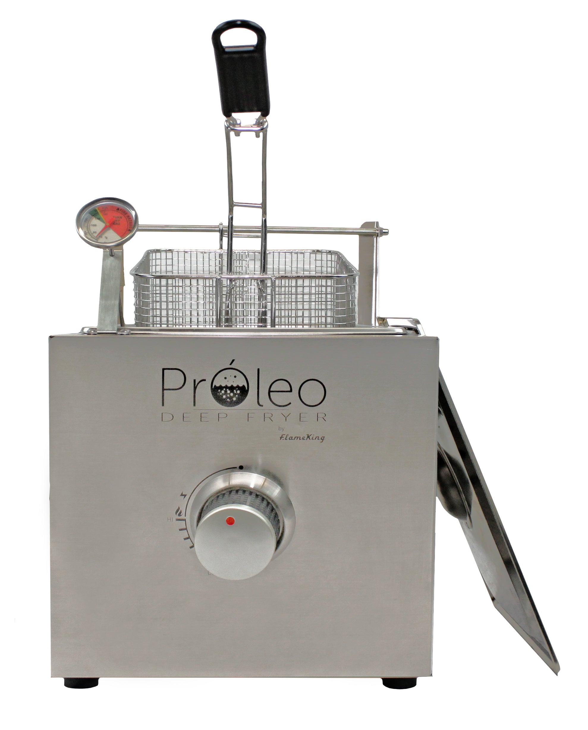 Flame King Proleo Portable Propane Deep Fryer