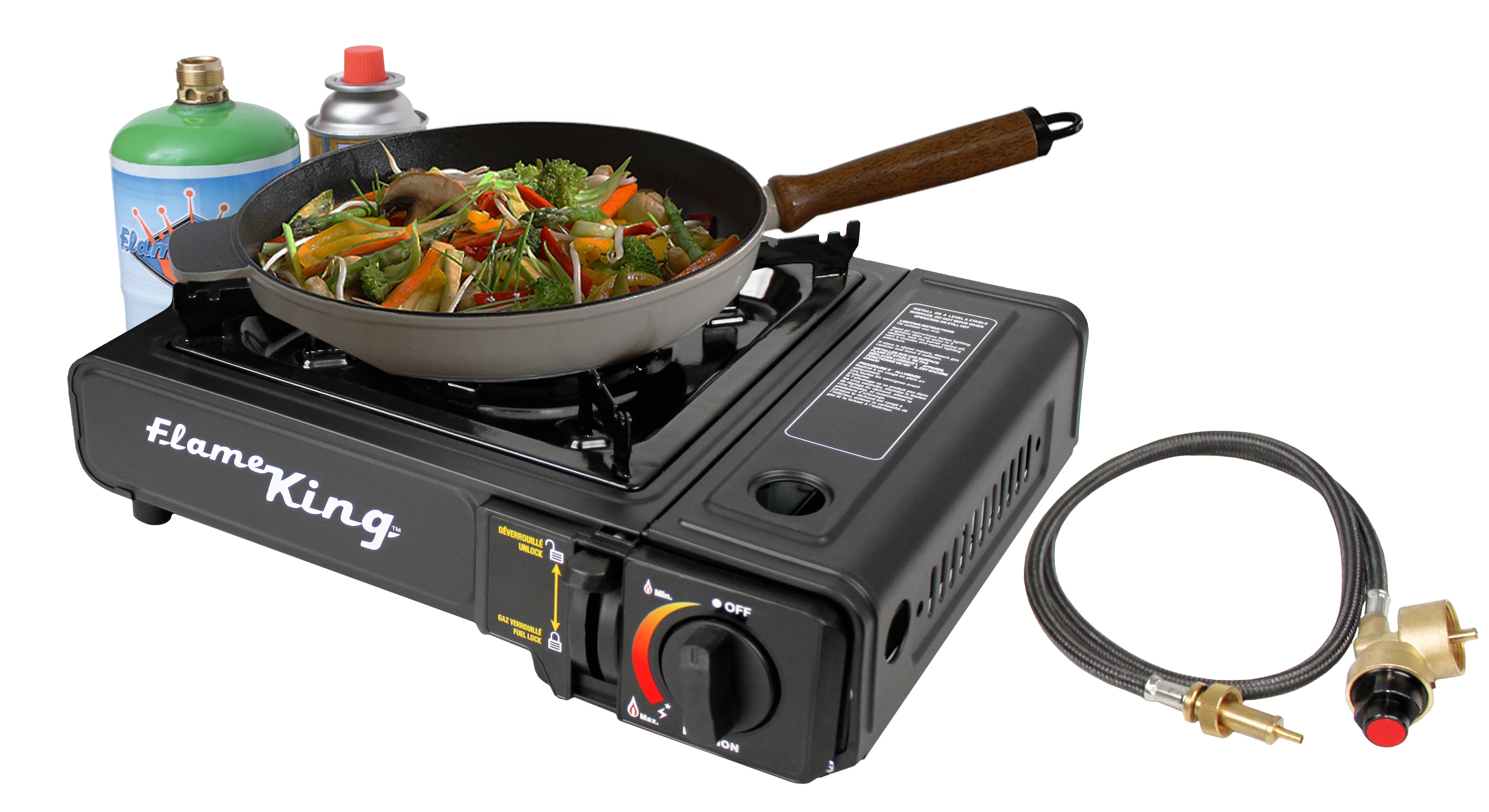 Portable Butane & Propane Gas Stove Single Burner