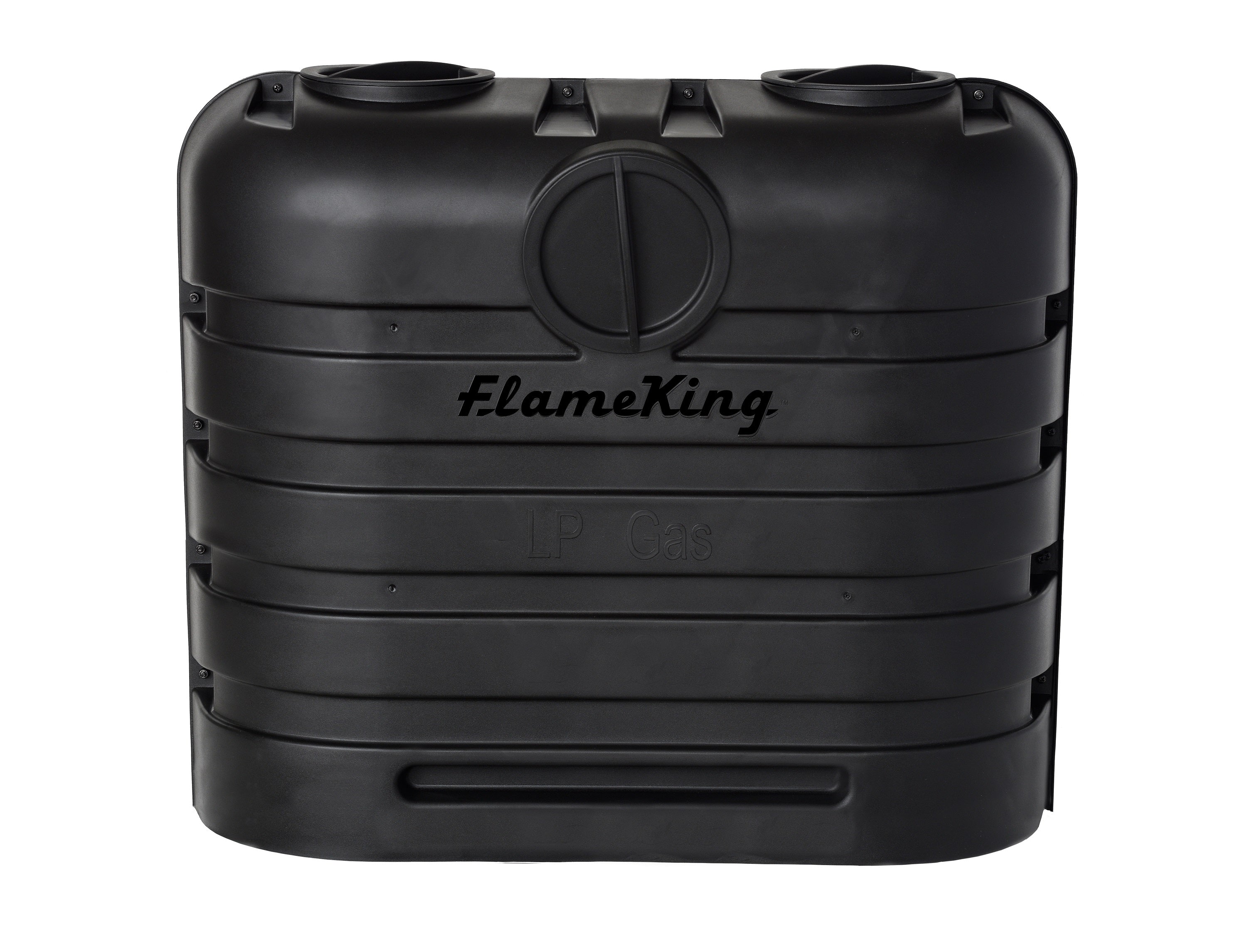 Flame King Bundle 30lb Mounting Parts + 2 Stage Auto Propane Gas Regulator + Two 30lb Propane Tanks + Heavy Duty Cover