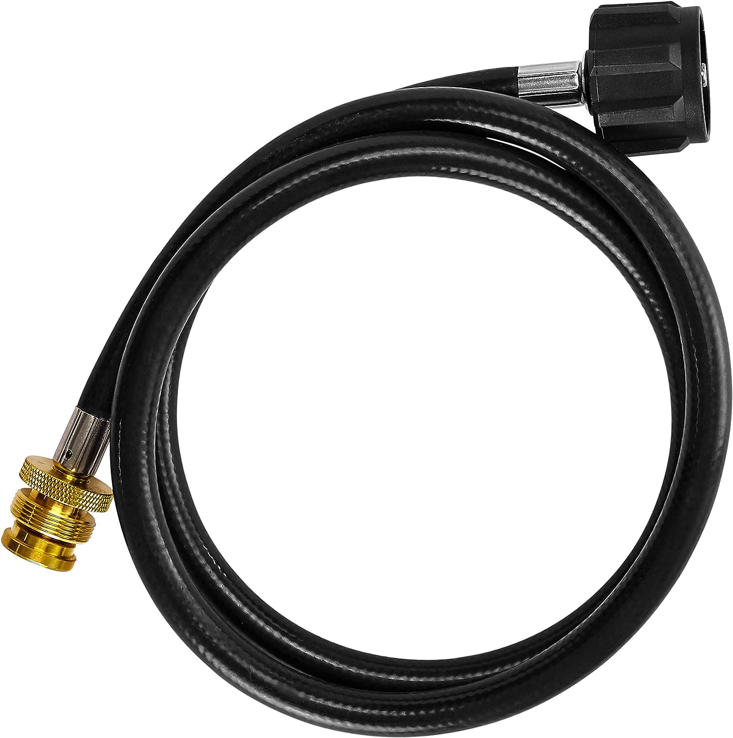 4 Feet Propane Adapter Hose to 20 lb Converter Replacement QCC1