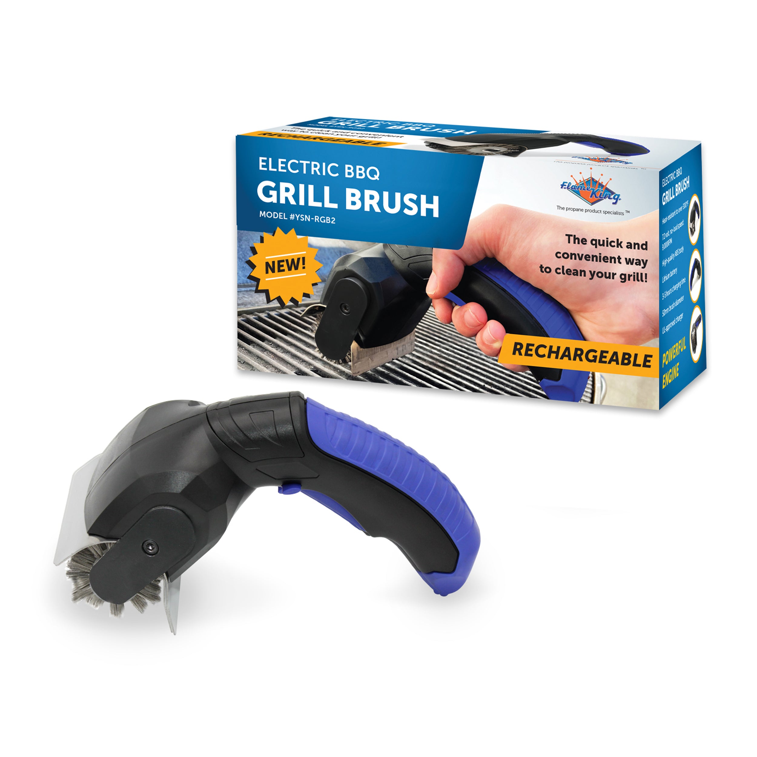 Electric BBQ Grill Cleaning Brush