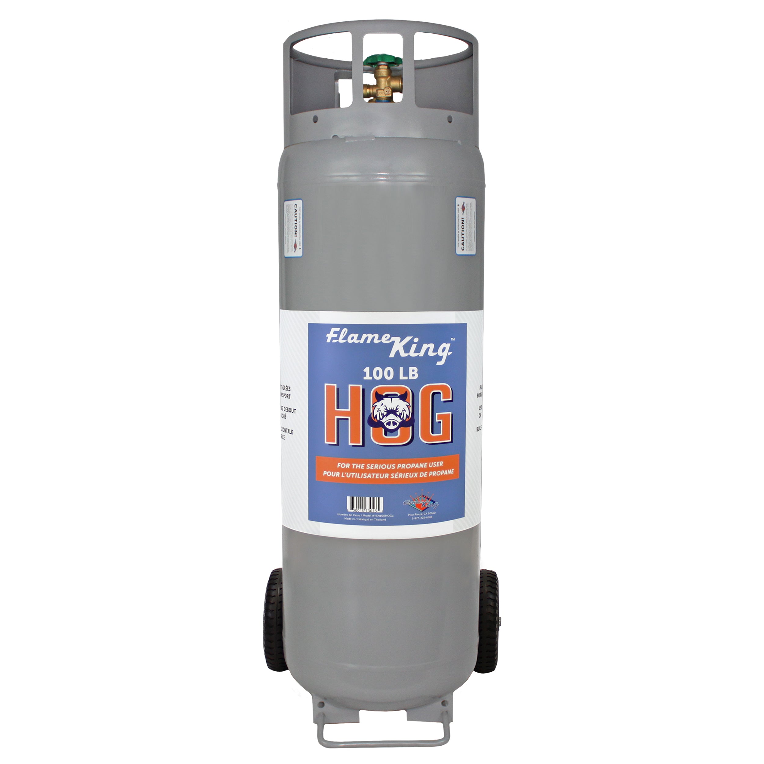 Empty Horizontal & Vertical Propane Cylinder POL & Wheels