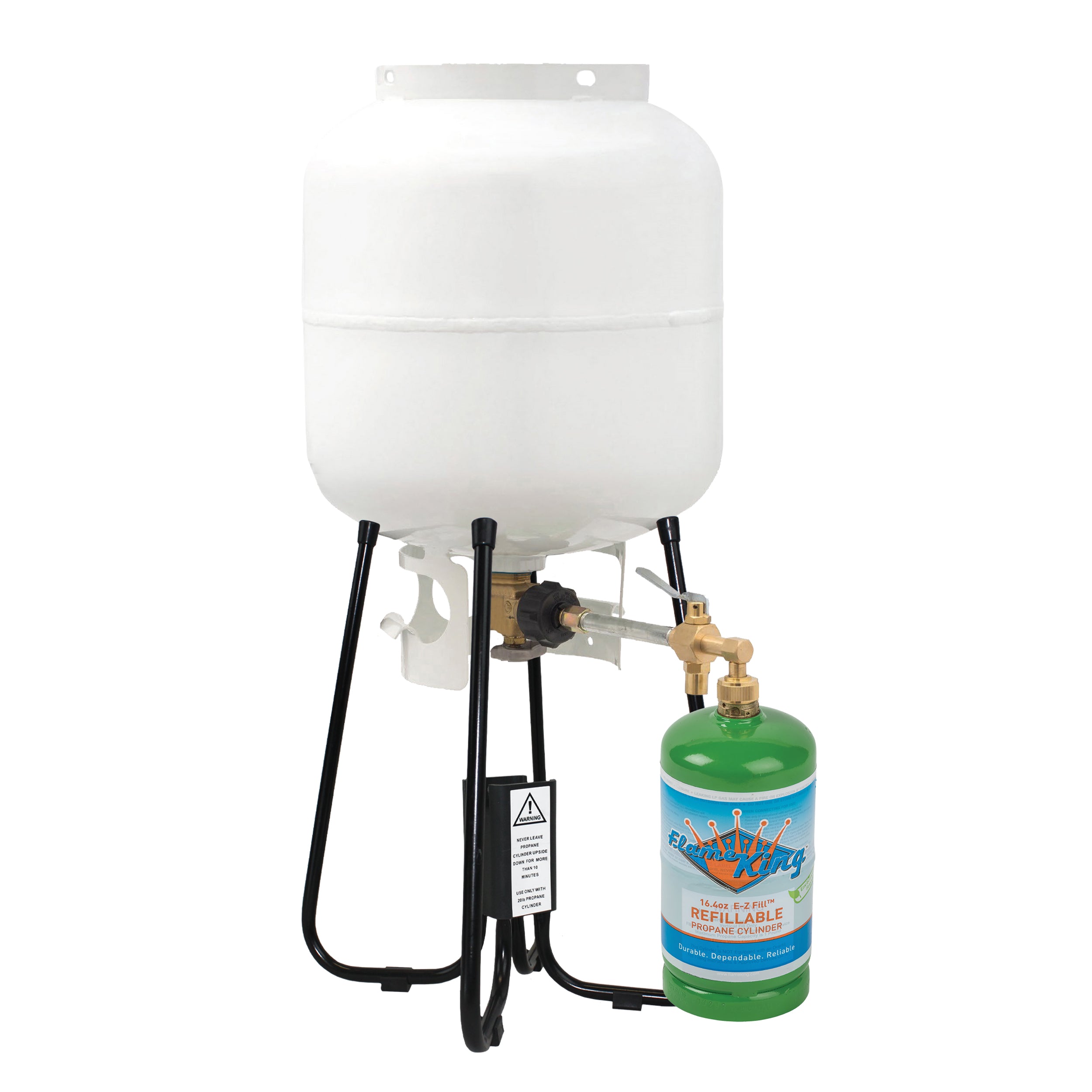 Eco Friendly Refillable Reusable Propane Cylinder + Refill Kit