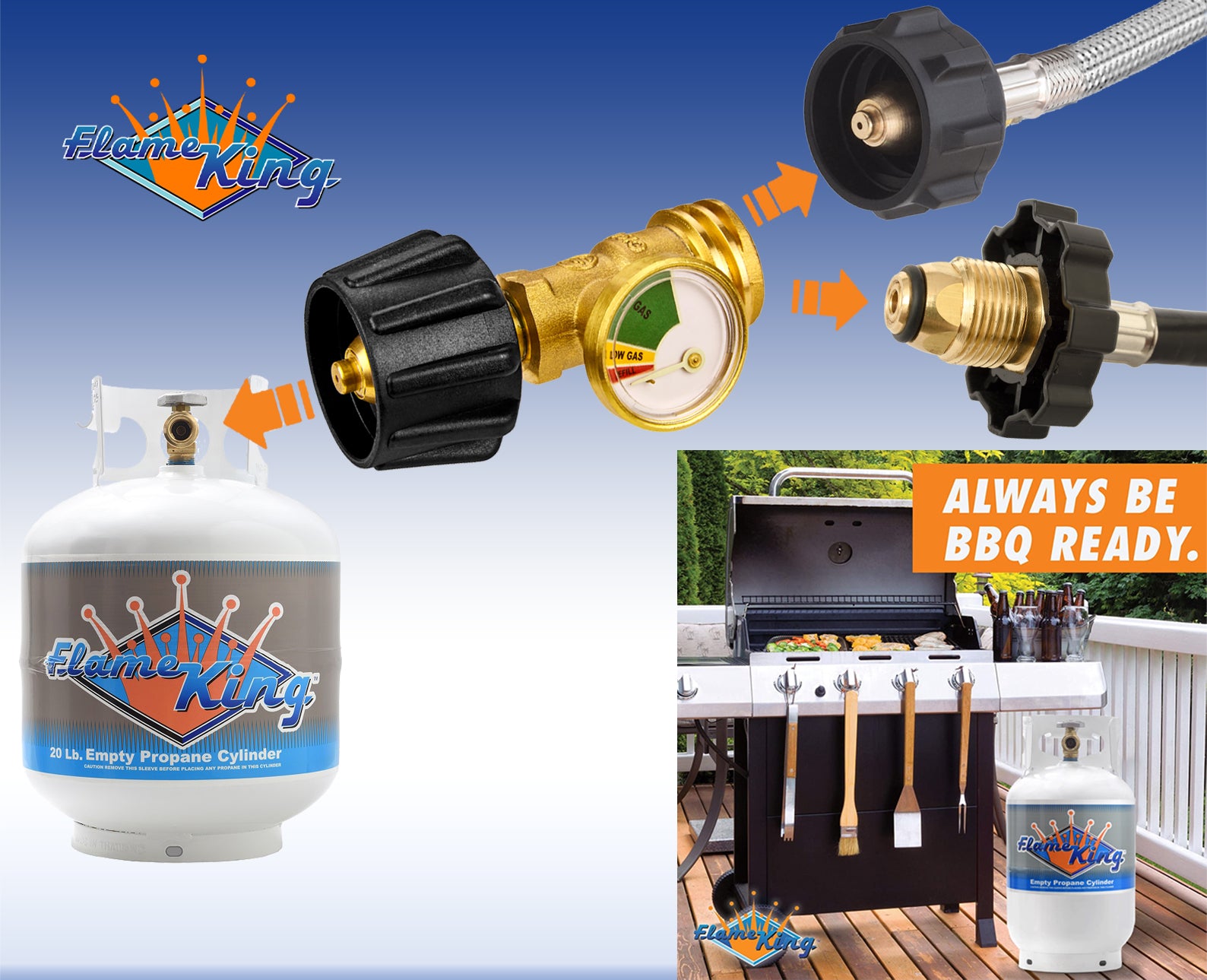 Propane Gas Level Indicator Check Gauge Meter For Propane Tanks ...