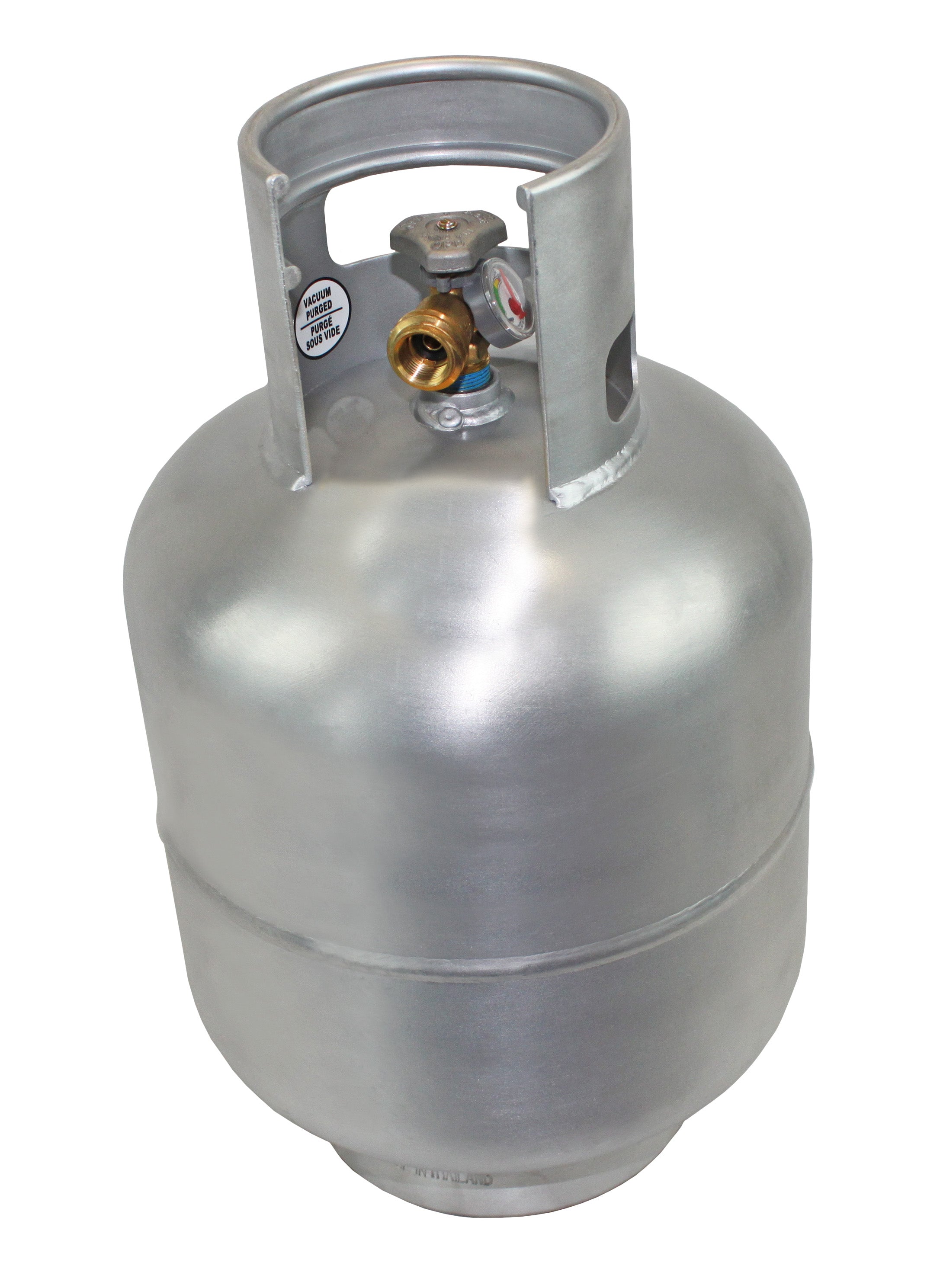 Flame King Lightweight 20lb Aluminum Propane Tank LP Cylinder with OPD & Gauge