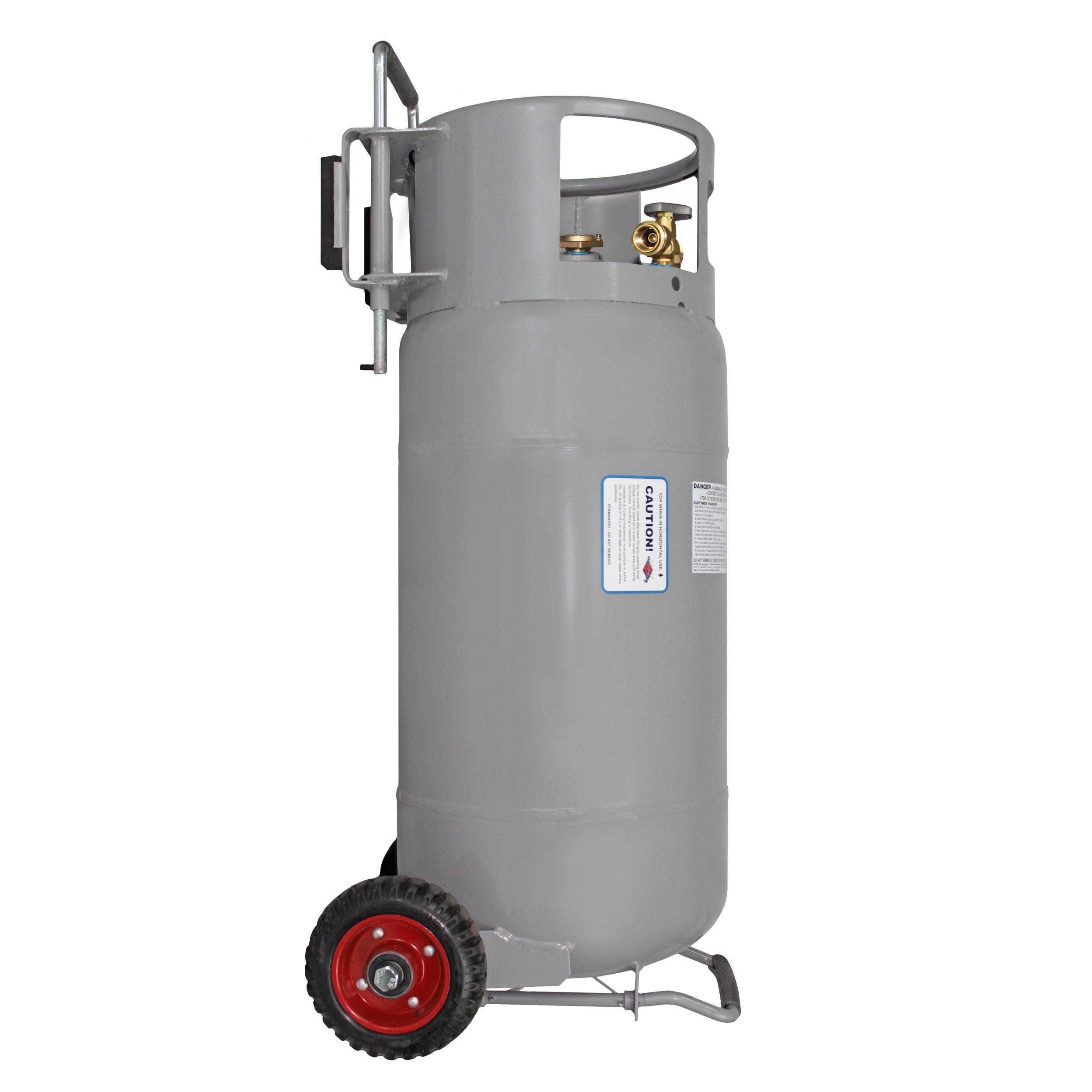 Horizontal & Vertical Empty Propane Cylinder OPD & Wheels
