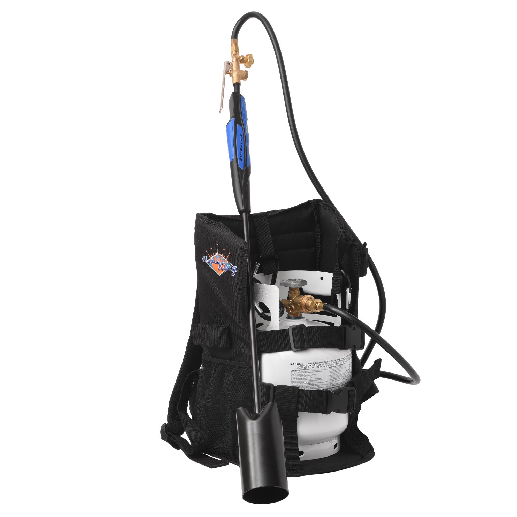 Bundle Propane Tank + 500 000 BTU Weed Burner Torch + Propane Backpack