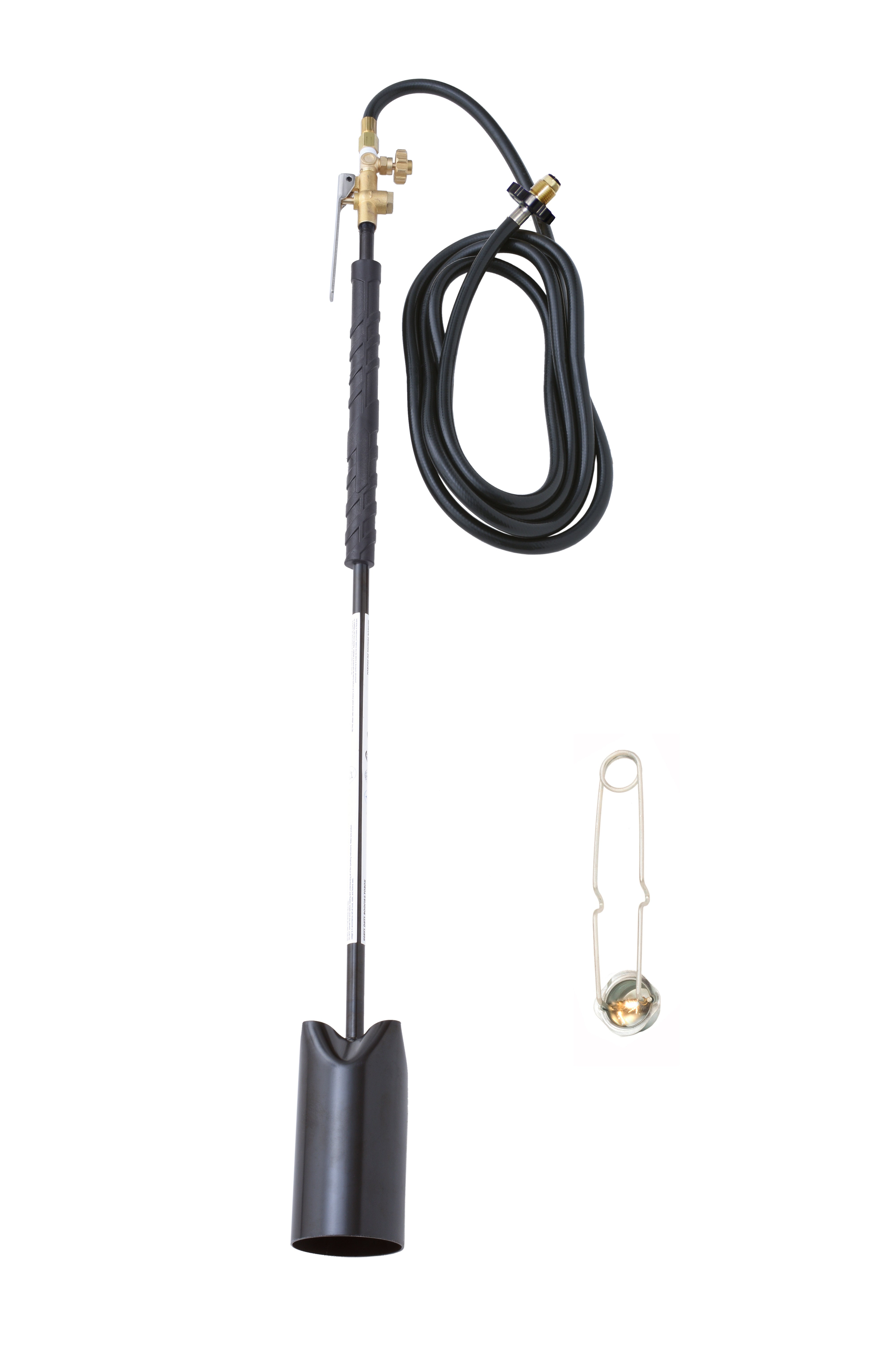 Flame King Heavy Duty Propane Torch Weed Burner 500,000 BTU with Flint Striker