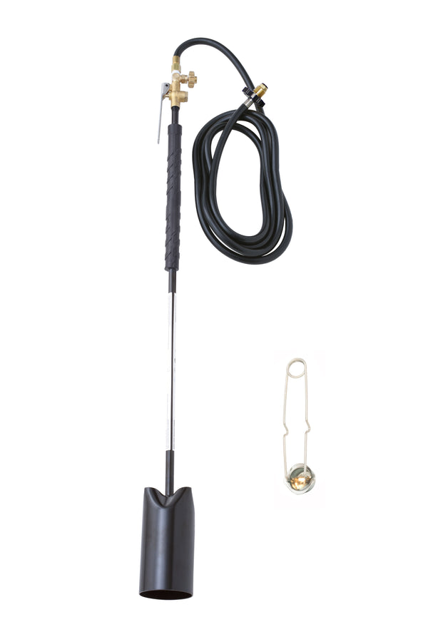 Flame King Heavy Duty Propane Torch Weed Burner 500,000 BTU with Flint Striker