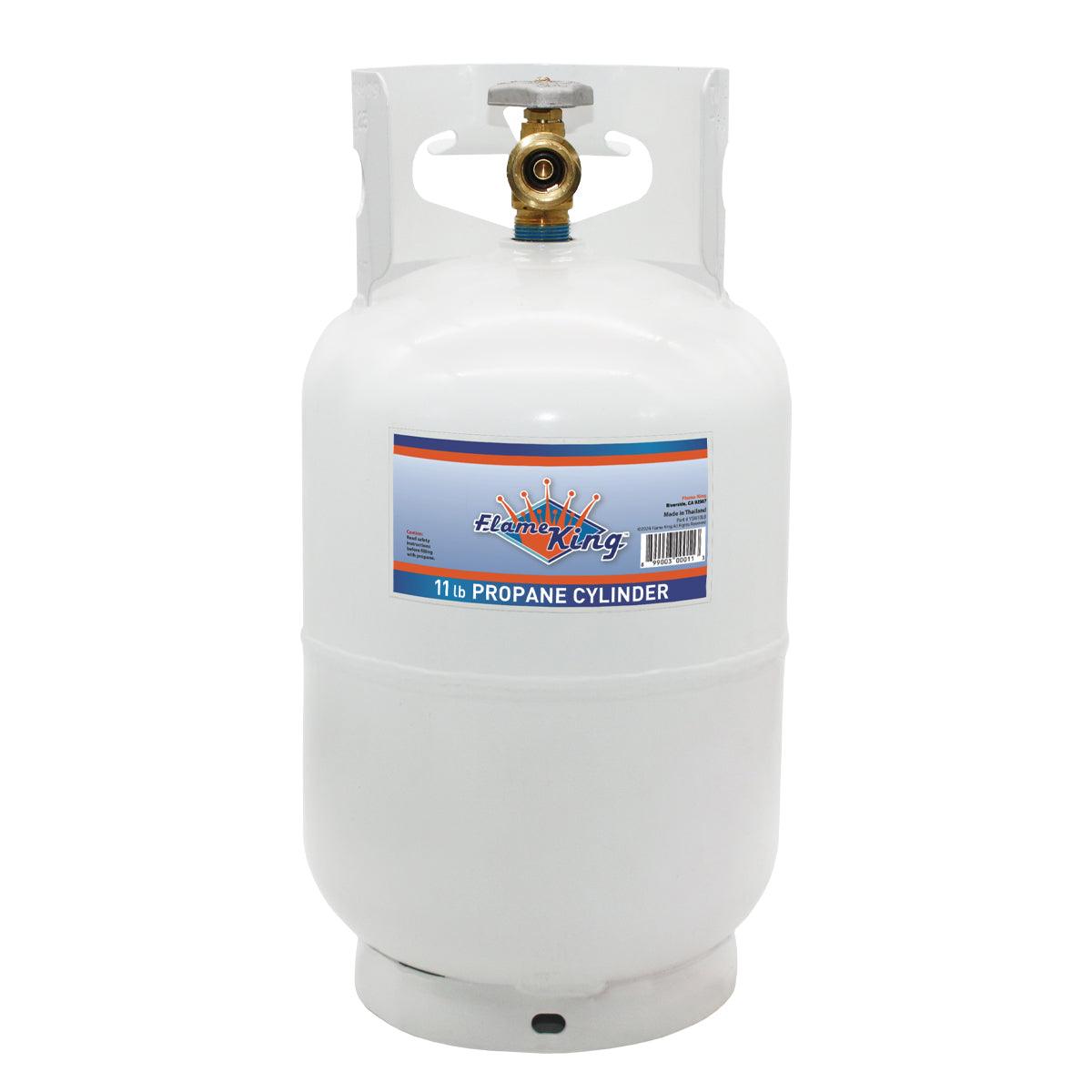 Flame King 10lb Propane Tank LP Cylinder with OPD - Flame King