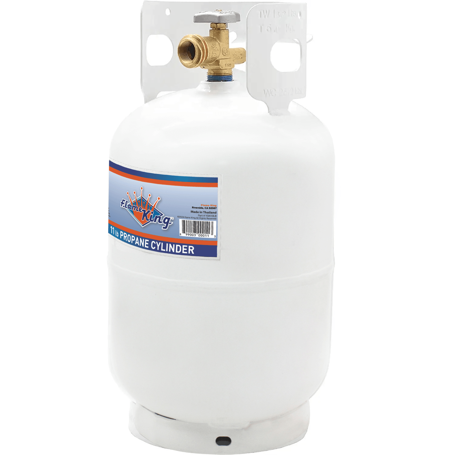 Flame King 10lb Propane Tank LP Cylinder with OPD - Flame King