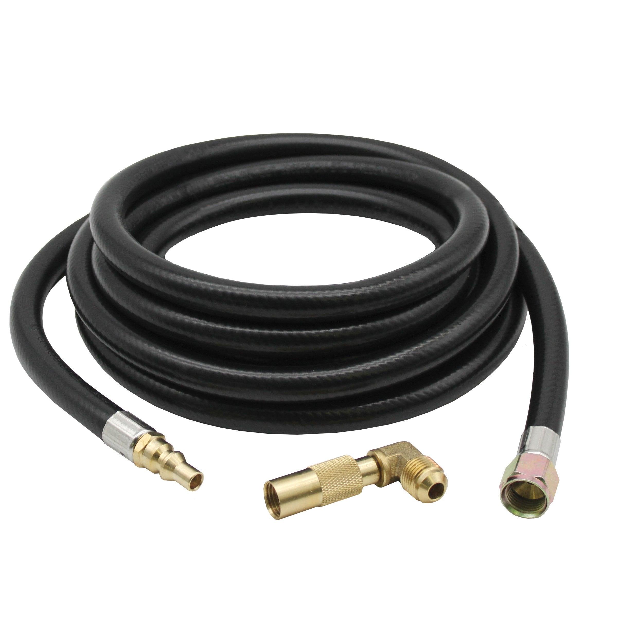 Flame King 12ft RV Quick Connect Hose Adapter for 17″ or 22'' Griddle - Flame King