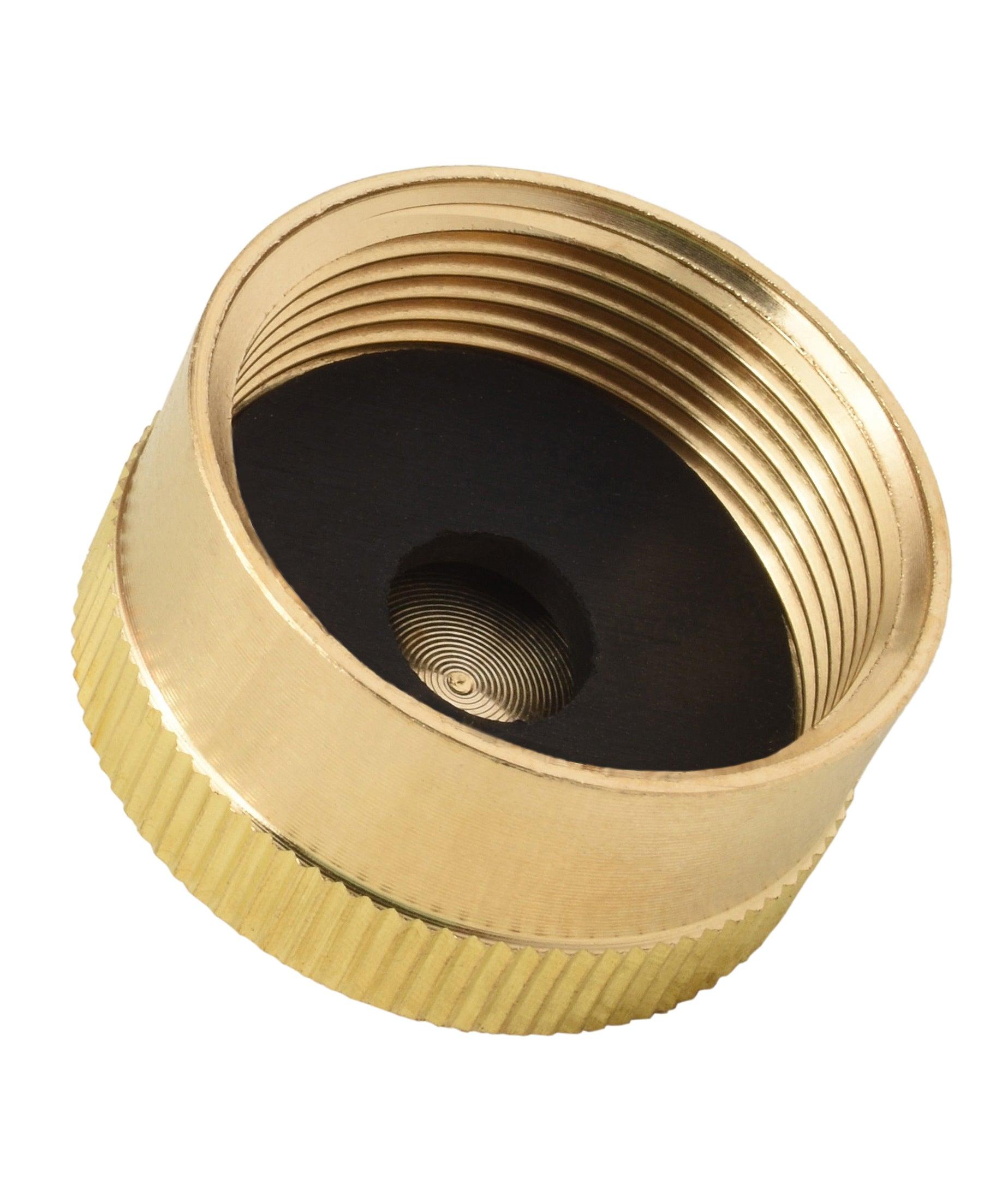 Flame King 1lb Cylinder Brass Caps 4 pack - Flame King
