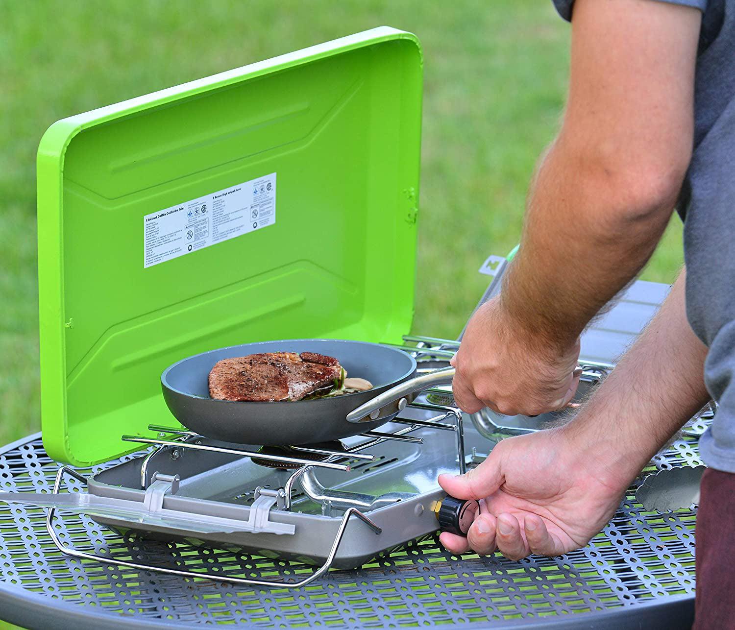 2 burner portable stove best sale