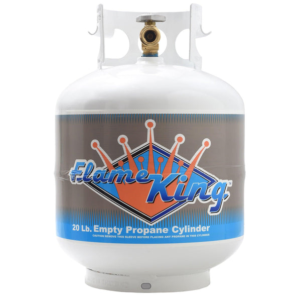 Flame King 20lb Propane Tank LP Cylinder with OPD - Flame King