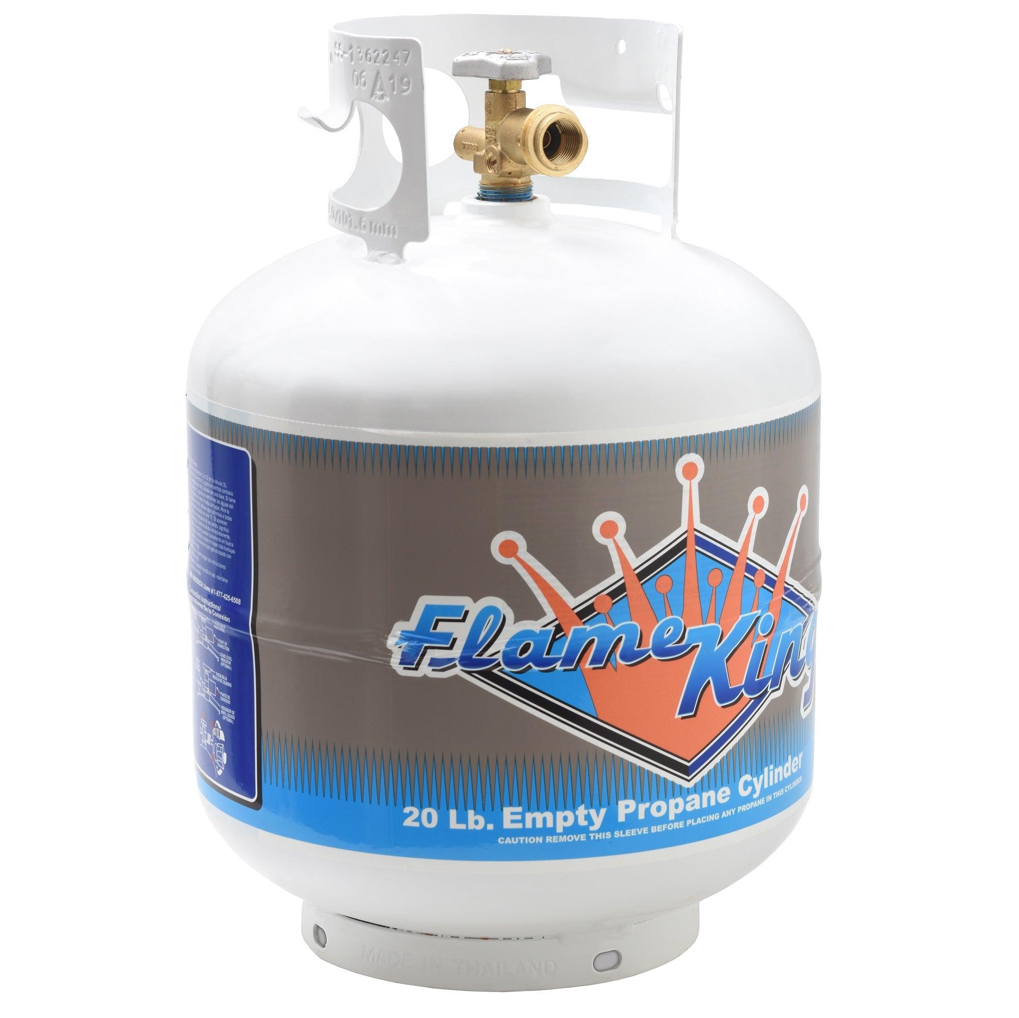 Flame King 20lb Propane Tank LP Cylinder with OPD - Flame King