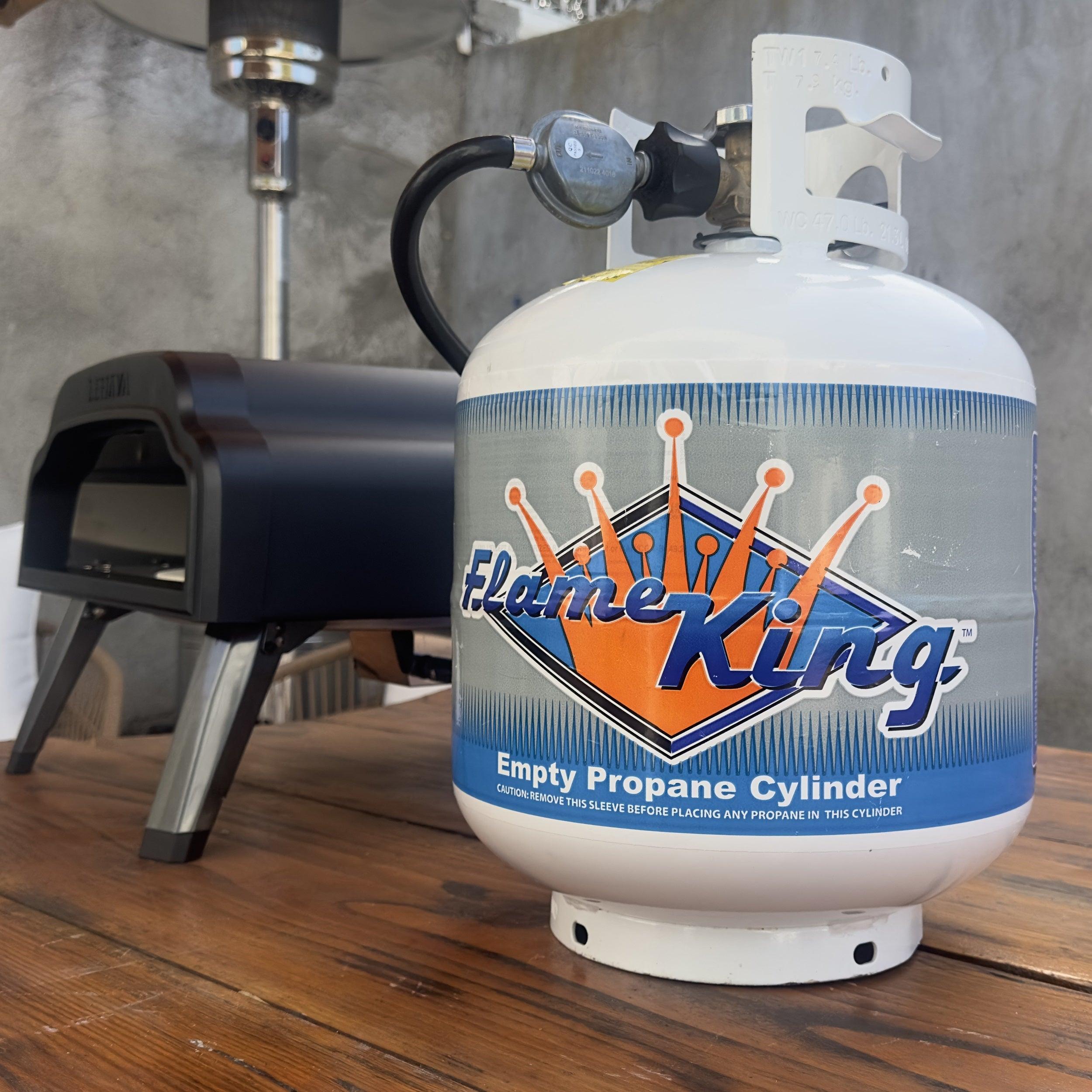 Flame King 20lb Propane Tank LP Cylinder with OPD - Flame King