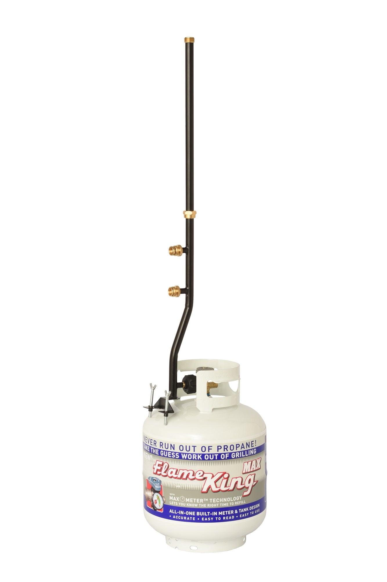 Oropane Tree 3 Outlets Adapter 20 to 1LB Propane Tank Distribution Post Pole Tree ...