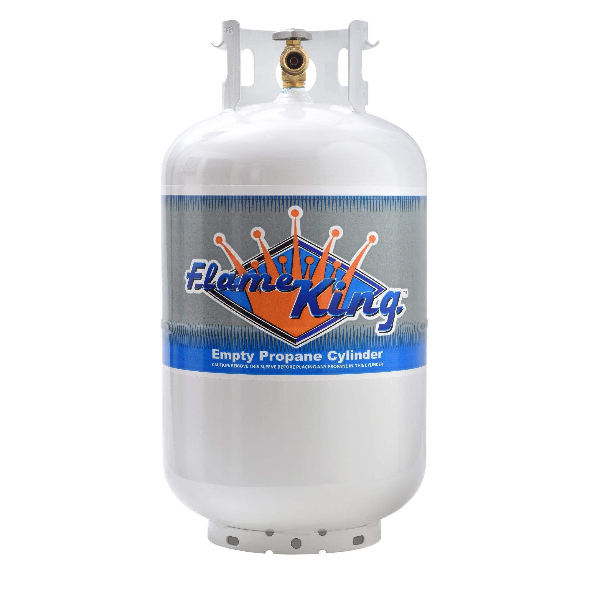Flame King 30lb Propane Tank LP Cylinder with OPD - Flame King