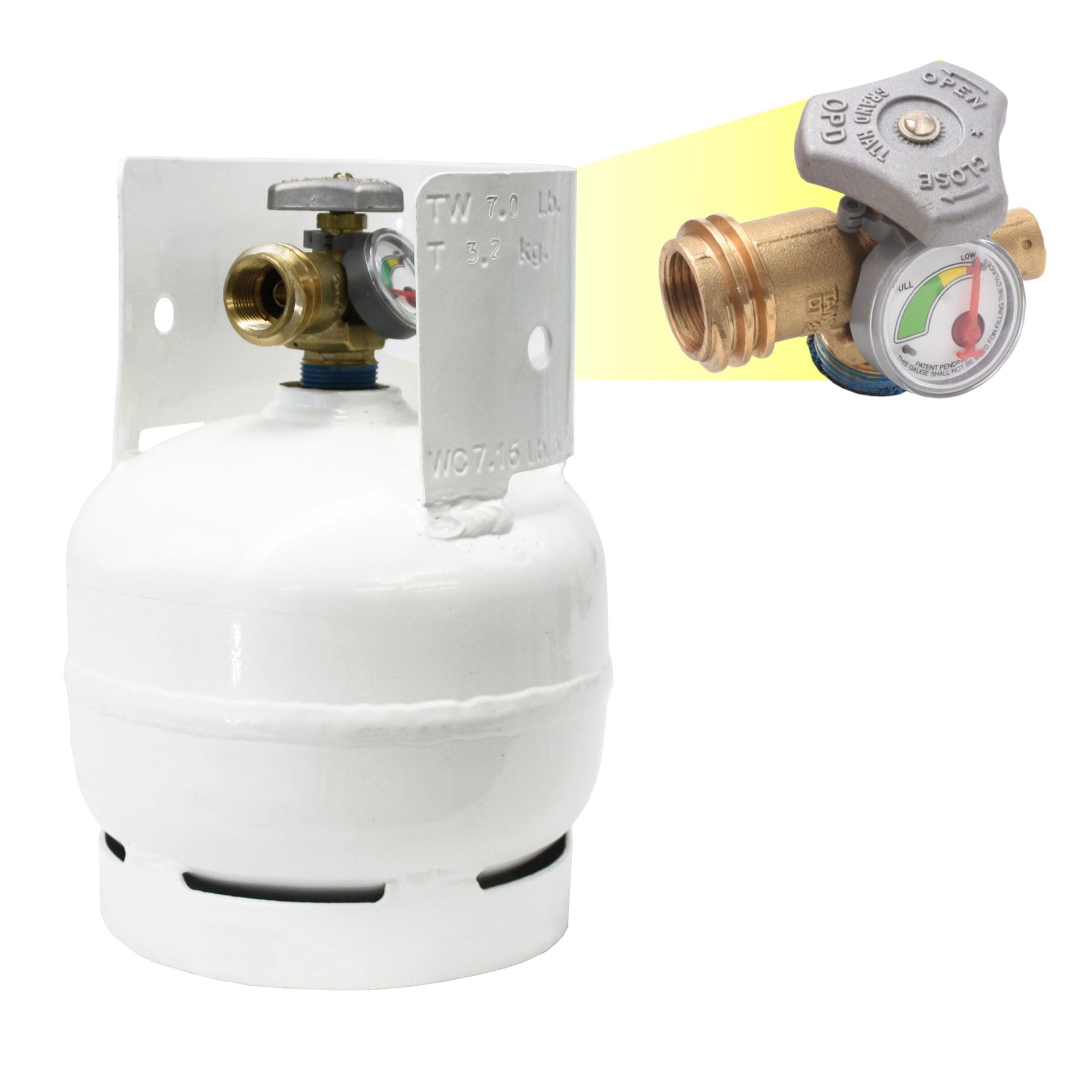 Propane Tank LP Cylinder Gauge OPD