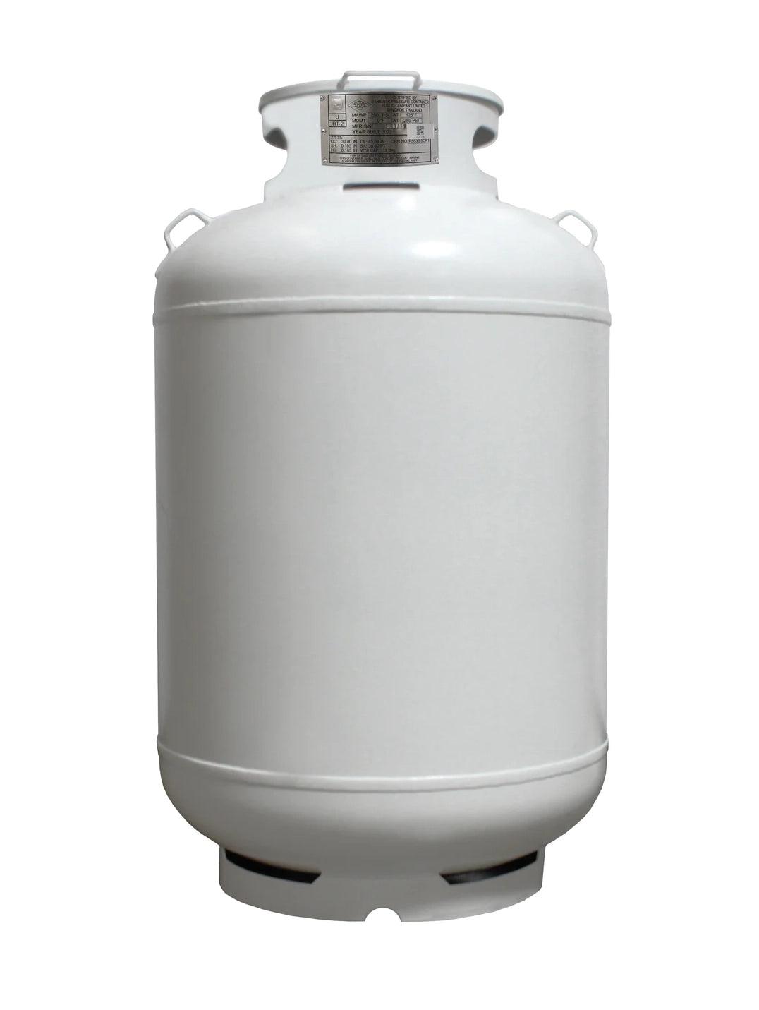 420lb 120 gallon ASME Propane Tank Cylinder with Float Gauge