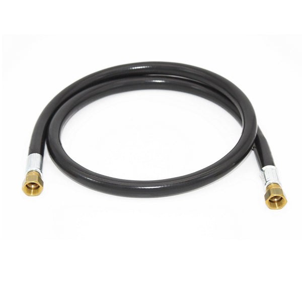 Flame King 48-Inch Thermo Rubber RV Slide Out Hose Assembly 3/8'' ID Female to Female - Flame King