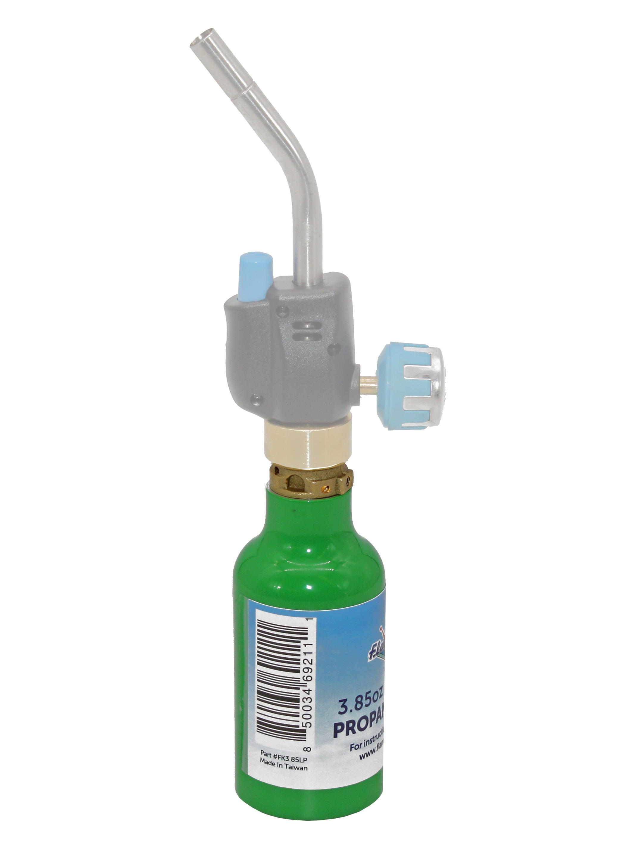 Eco Friendly 1/4 lb Refillable Mini Propane Tank Cylinder - Flame King