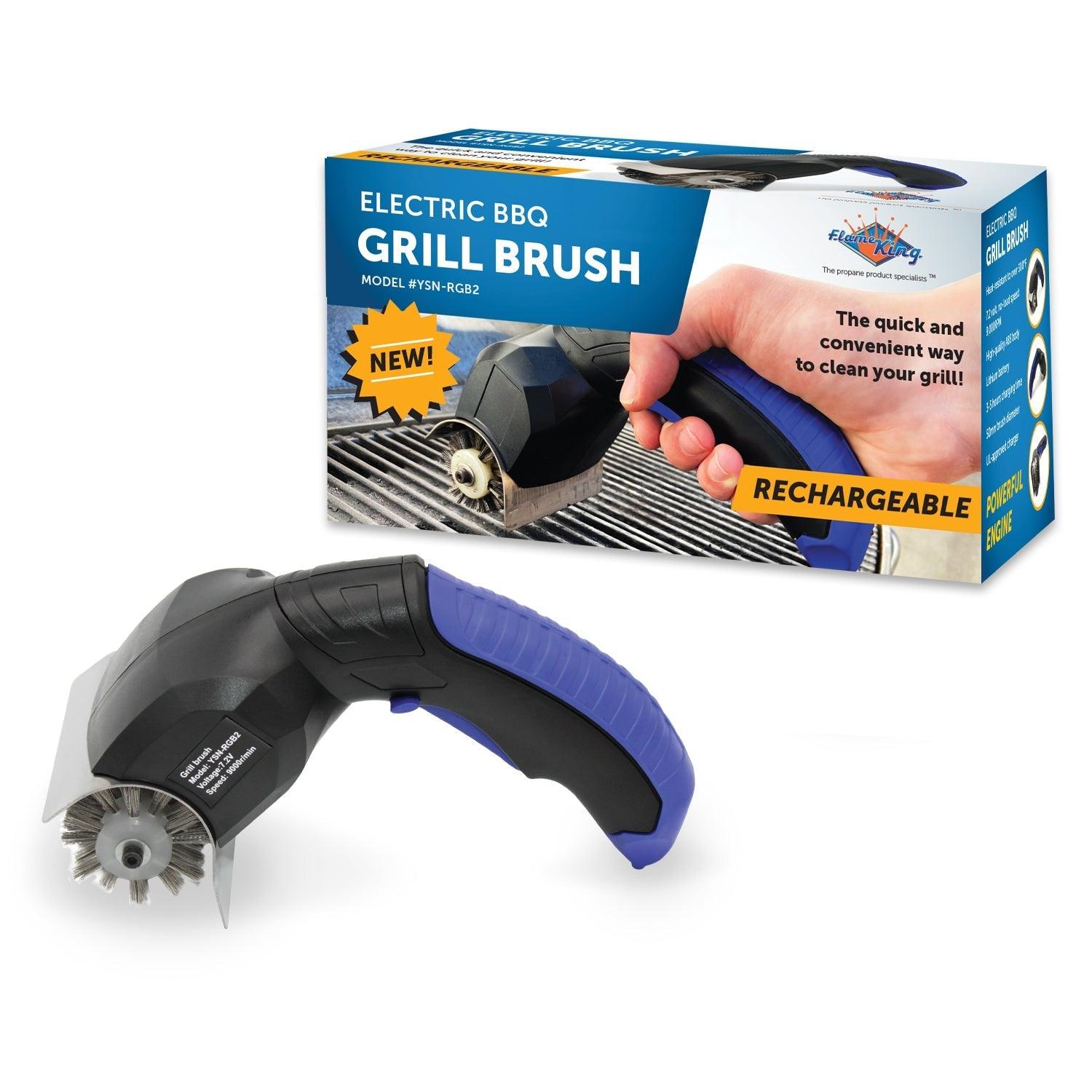 Flame King Electric BBQ Grill Cleaning Brush - Flame King