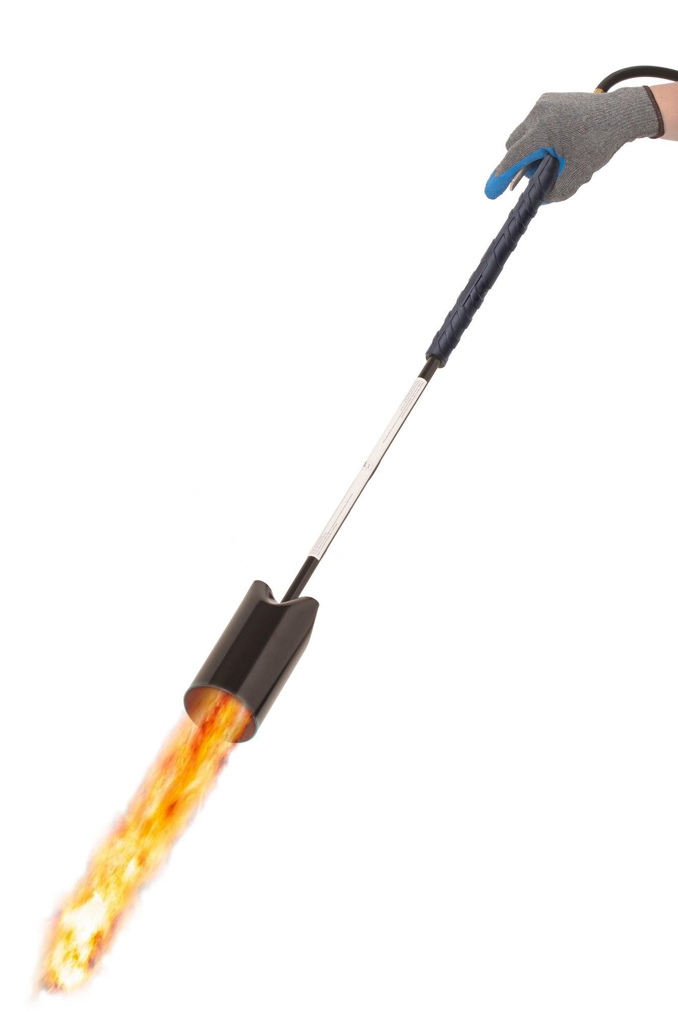 Flame King Heavy Duty Propane Torch Weed Burner with Flint Striker - Flame King