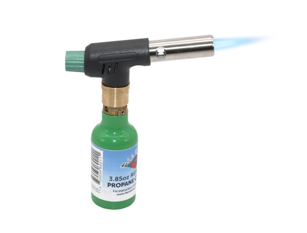 Flame King Mini Propane Blow Torch Head 10,000 BTU for Kitchen and Soldering - Flame King
