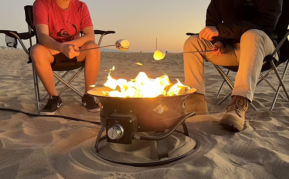 Propane Tank Small Portable Fire Pit Propane Outdoor Portable