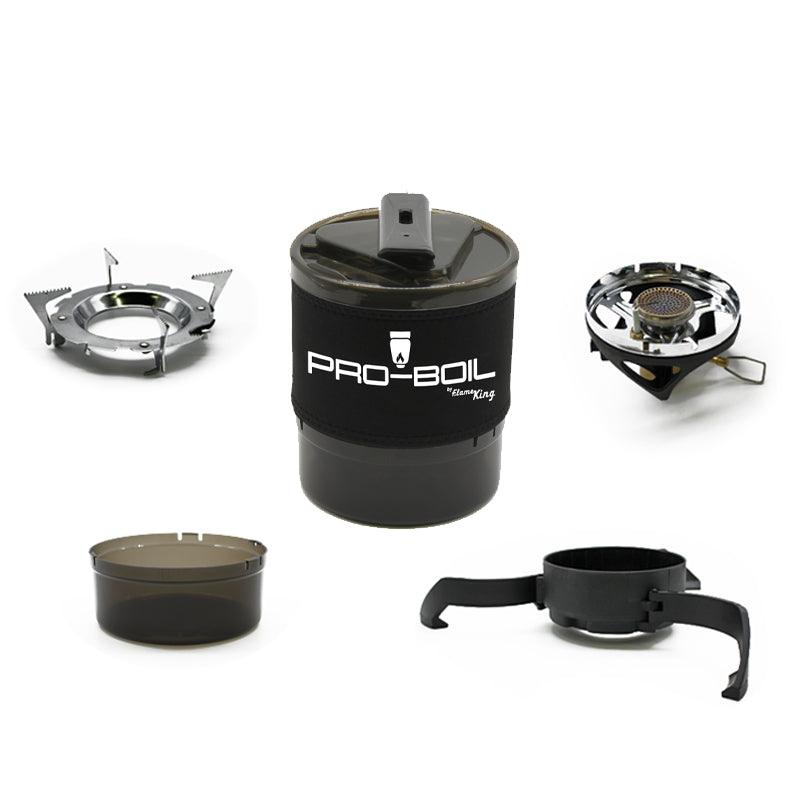 Flame King Pro-Boil Camping and Backpacking Stove Cooking System - Flame King