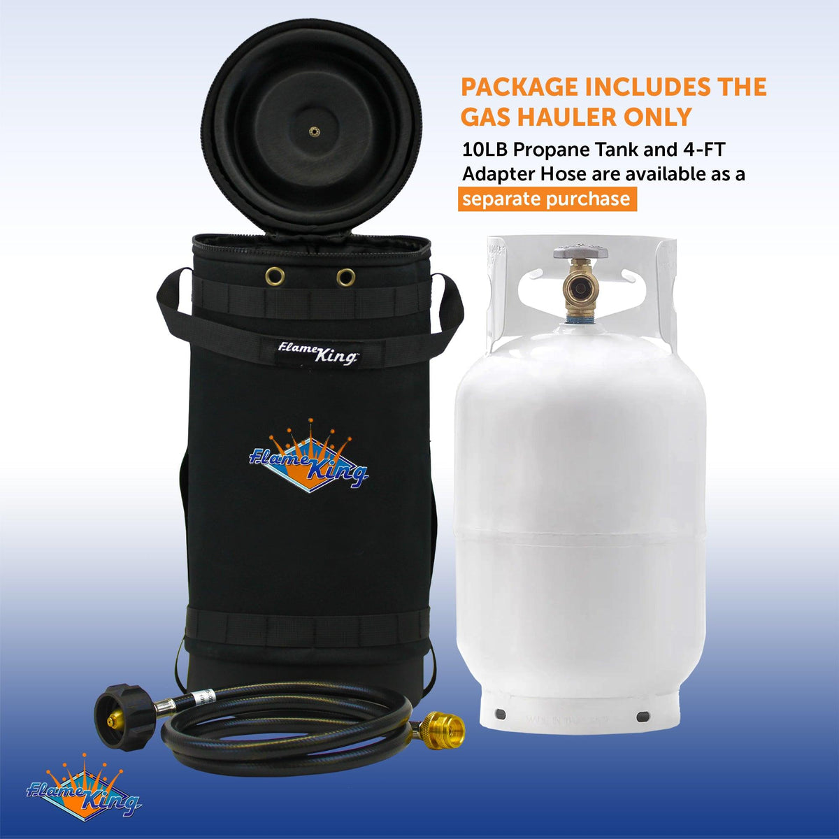 Propane Store Propane Gas Hauler for 10lb Propane Tank Insulated Protective Carry ...