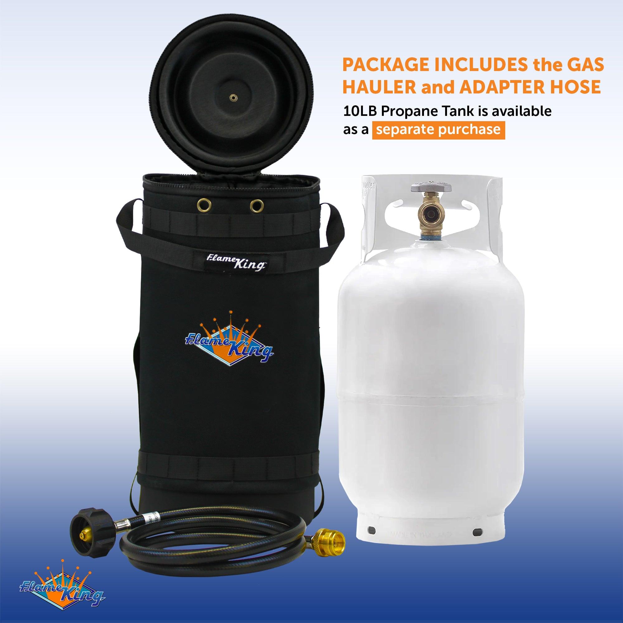 Propane Accessory Propane Gas Hauler Kit-Insulated Protective Carry Case for 10lb Propane ...