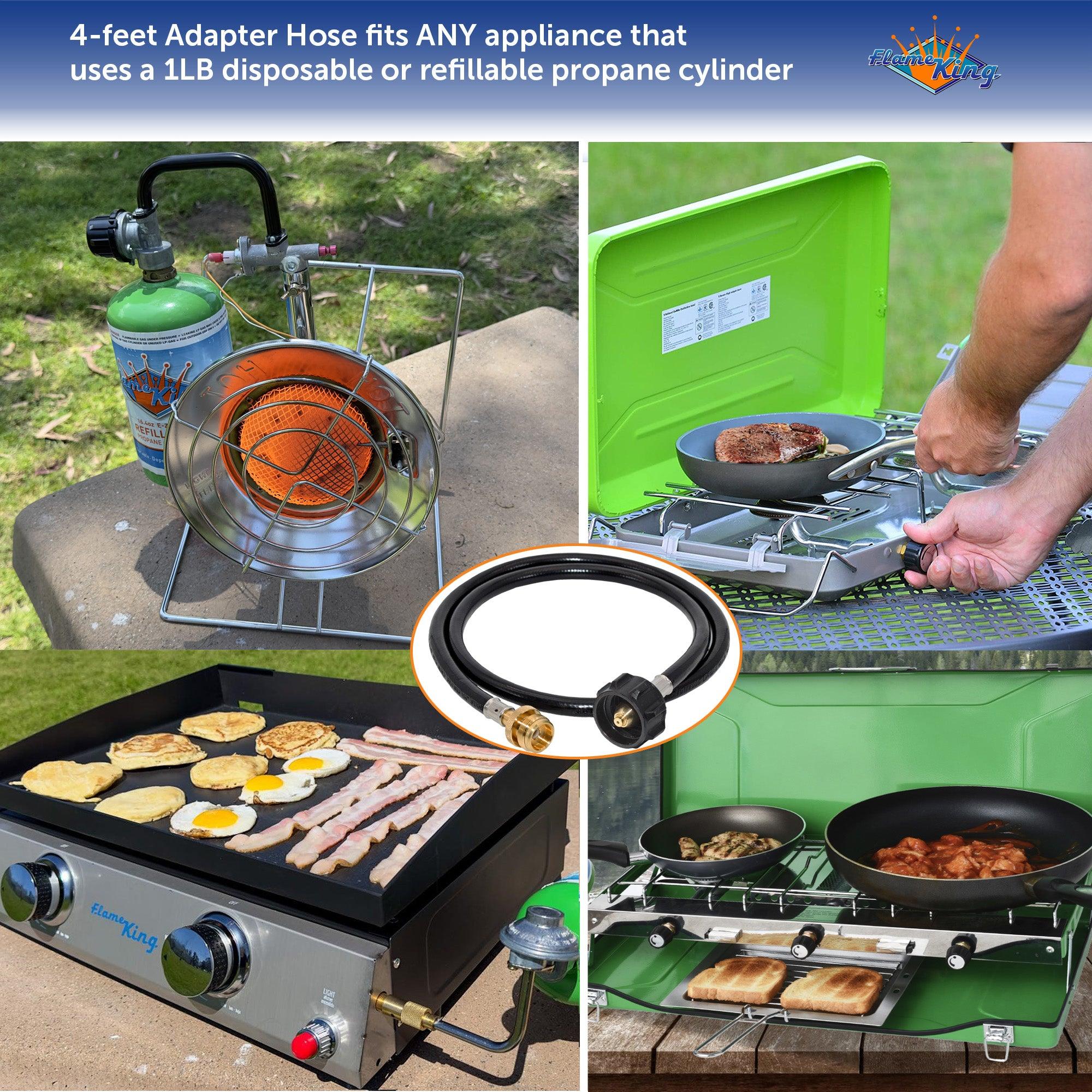 Propane Accessory Propane Gas Hauler Kit-Insulated Protective Carry Case for 5lb Propane ...