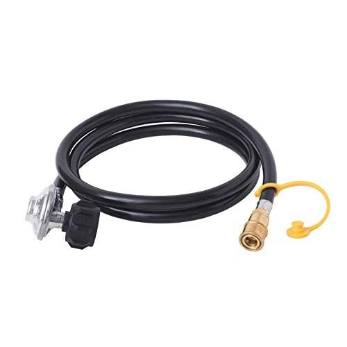 Propane Regulator Hose Quick Connect – 6 feet