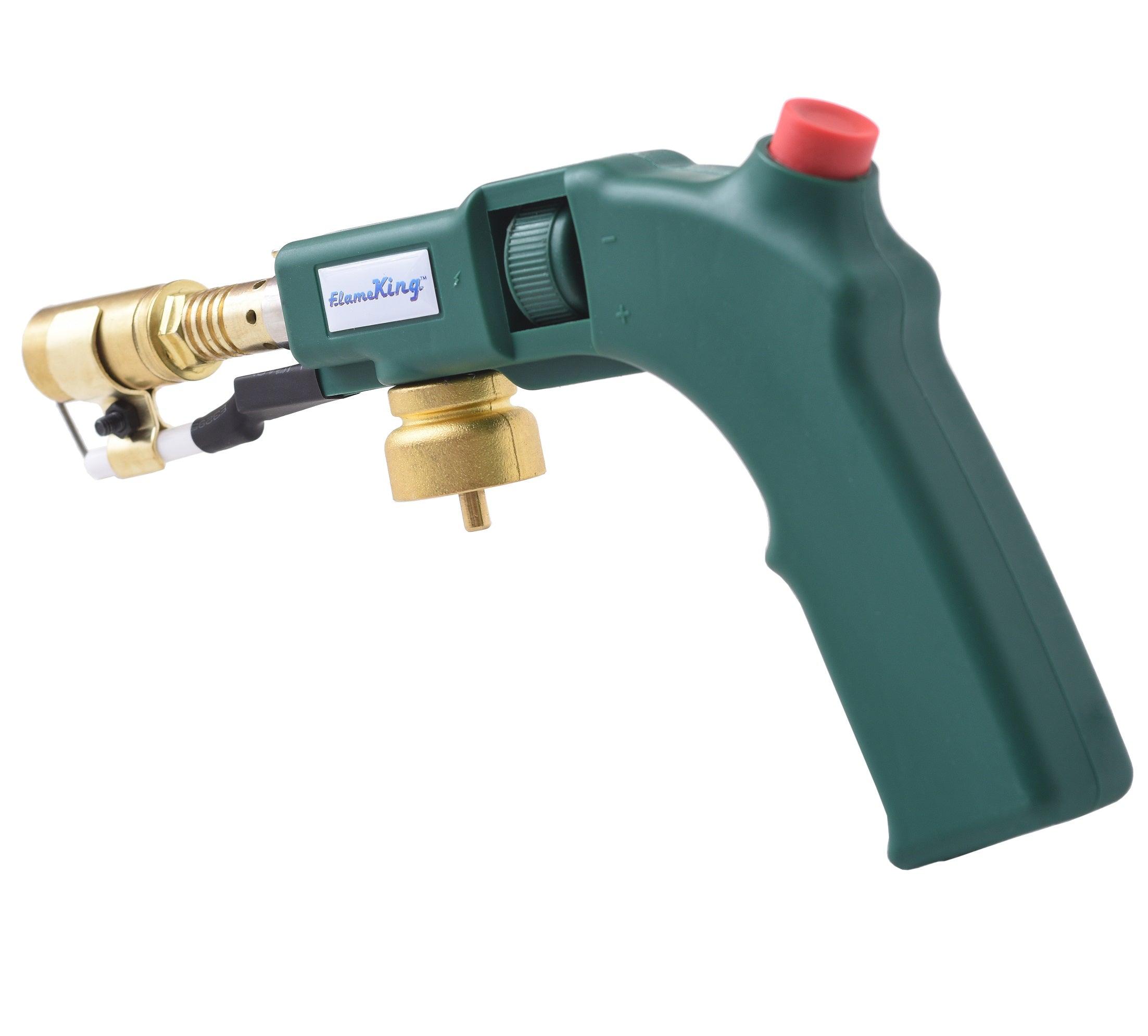 thumbnail image 2 of TITUS CSE Short-Handled Propane Push Start Blow Torch - For Roofing, Grass, Weeding 2 of 6