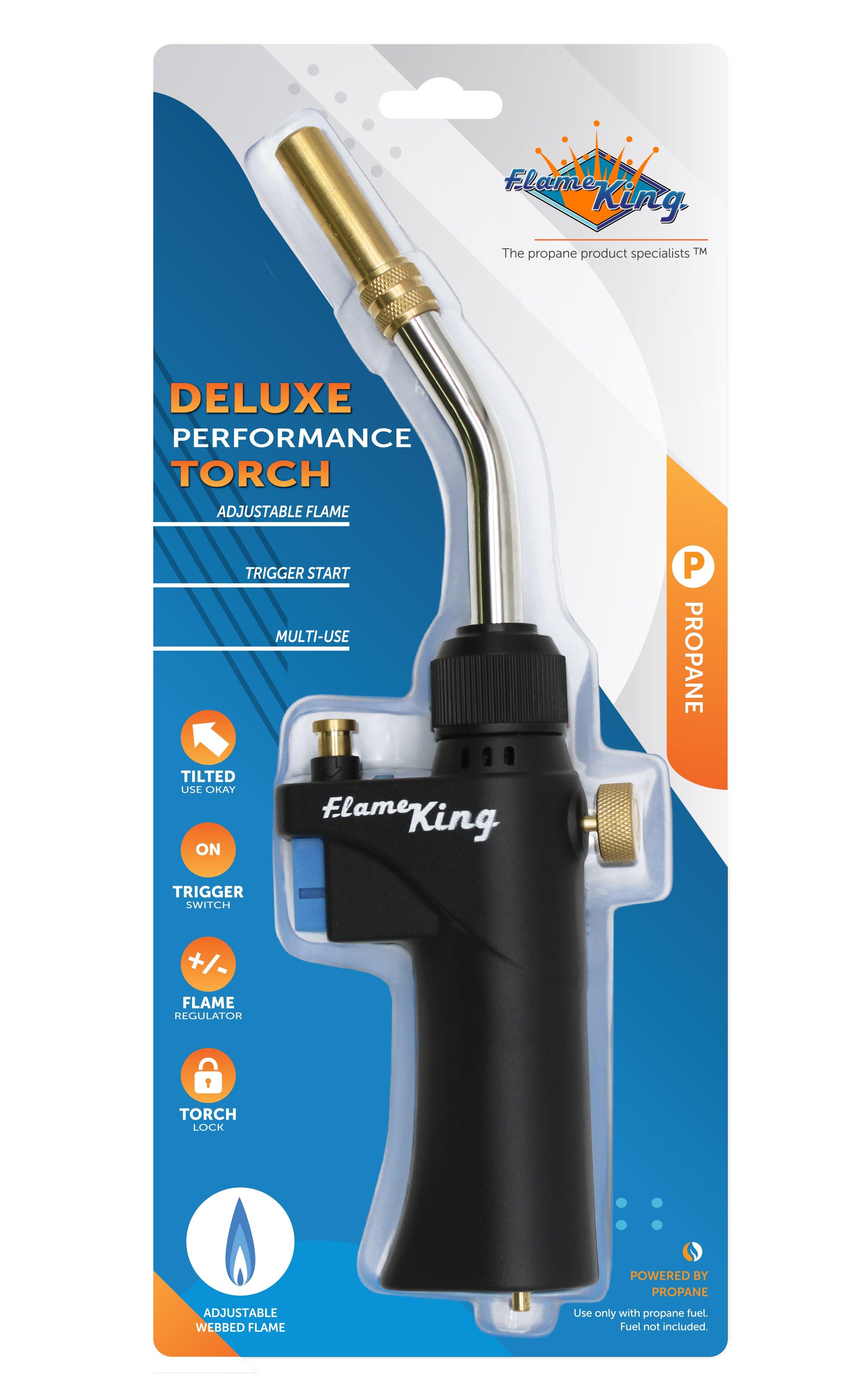 Flame King Propane Torch Webbed Flame Soldering - Flame King