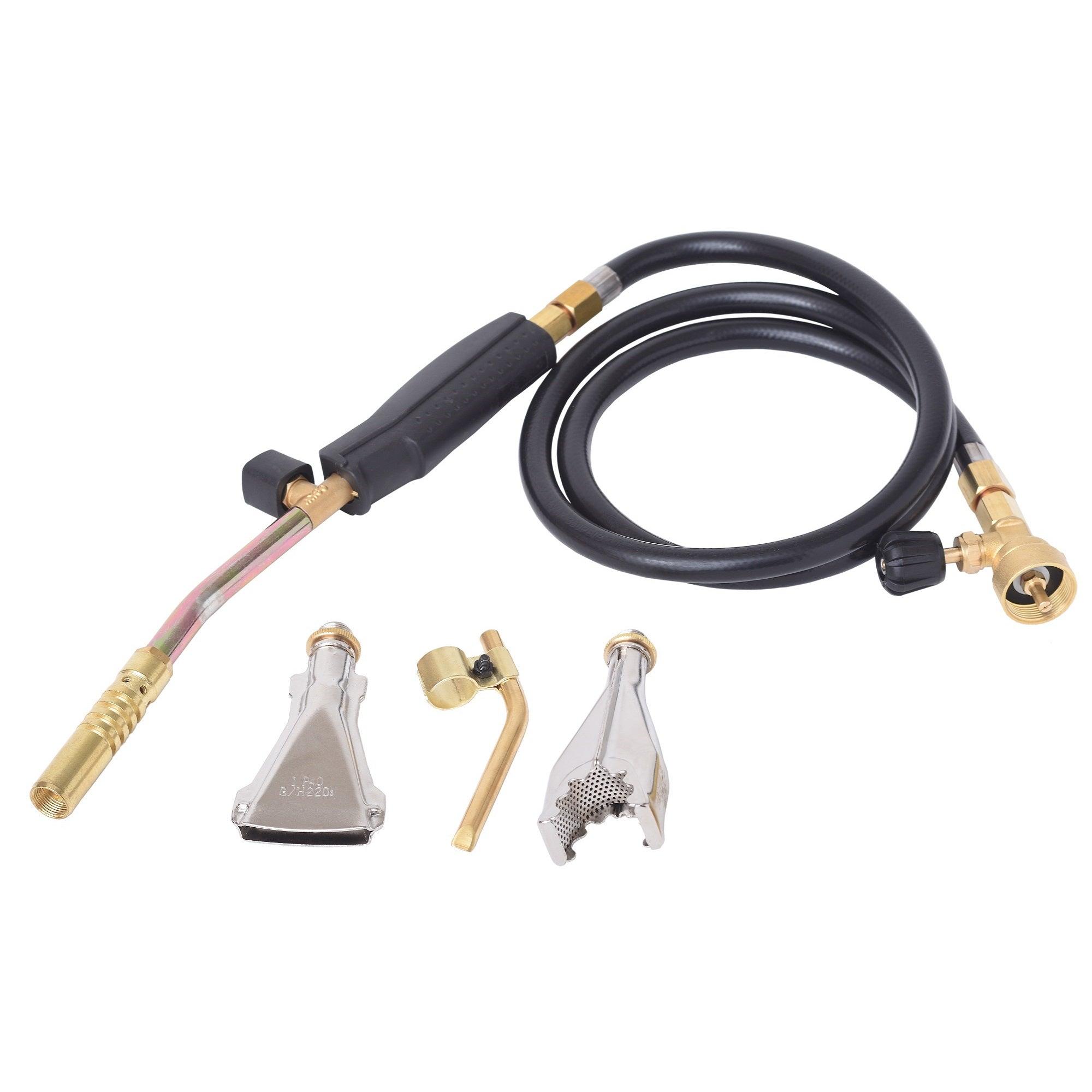 Flame King Propane Torch with 3 Interchangeable Tips - Flame King