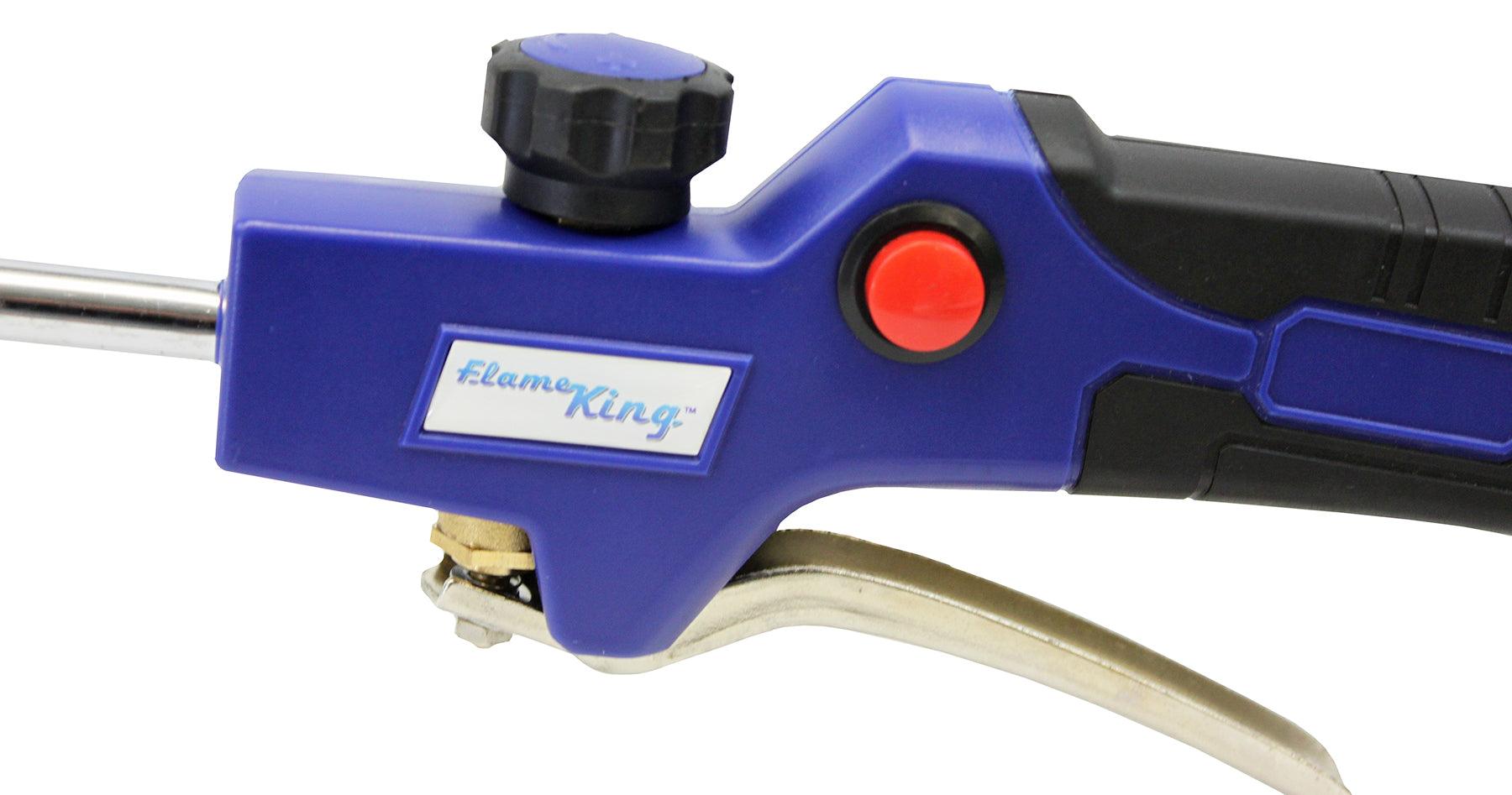 Flame King Propane Weed Burner Torch 340,000 BTU with Battery Operated Igniter - Flame King