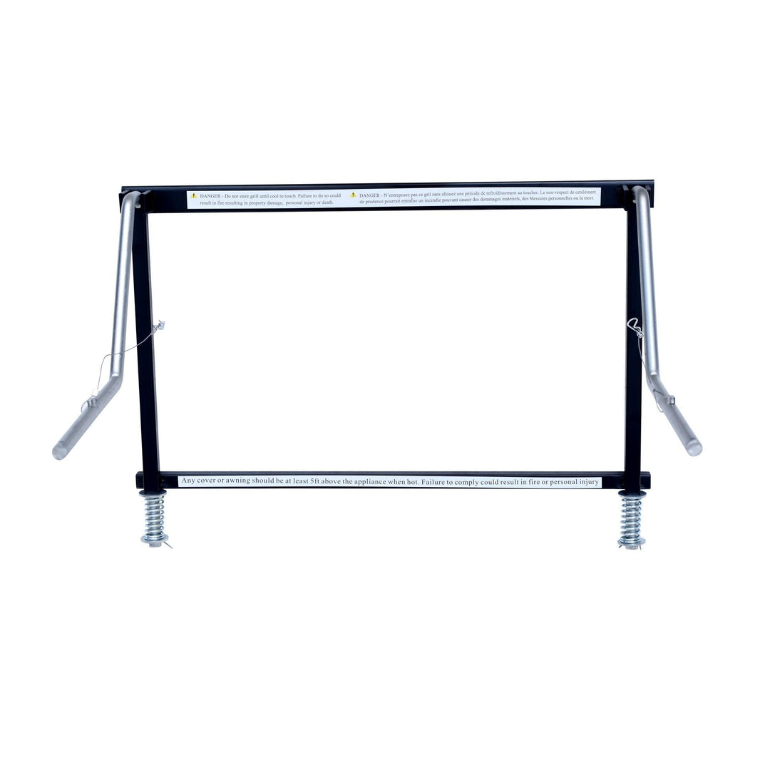 RV Camper Trailer Mounting Rack for Flame King Propane Portable Grill ...