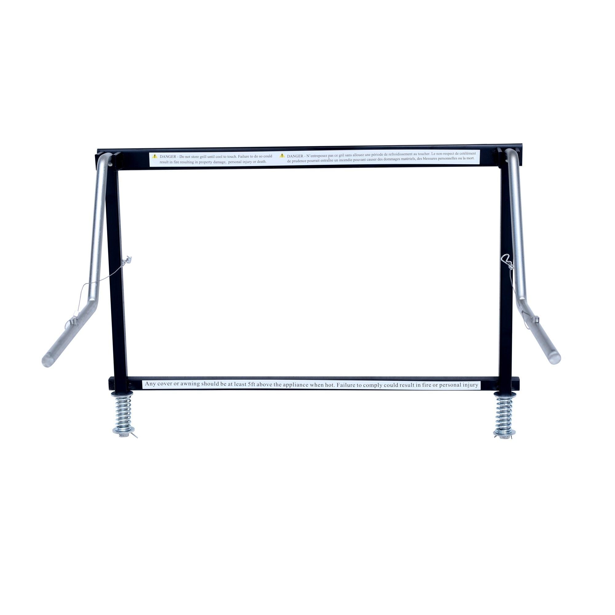 RV Camper Trailer Mounting Rack Propane Portable Grill or Griddle