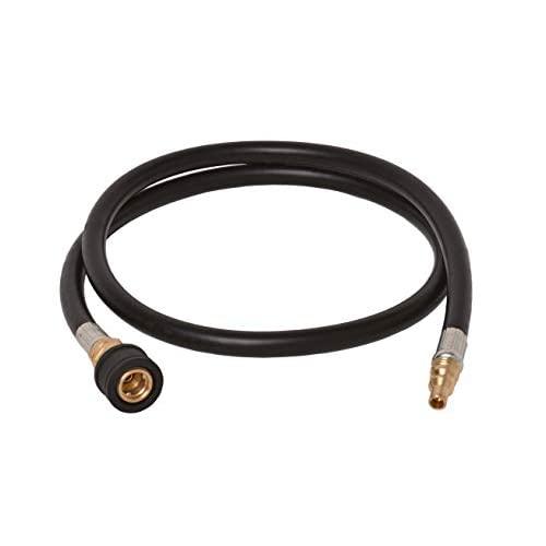 Flame King RV, Van, Trailer, Dual Quick Connect Hose, LP Gas Only, 72 Inch, 1/4 Inch - Flame King