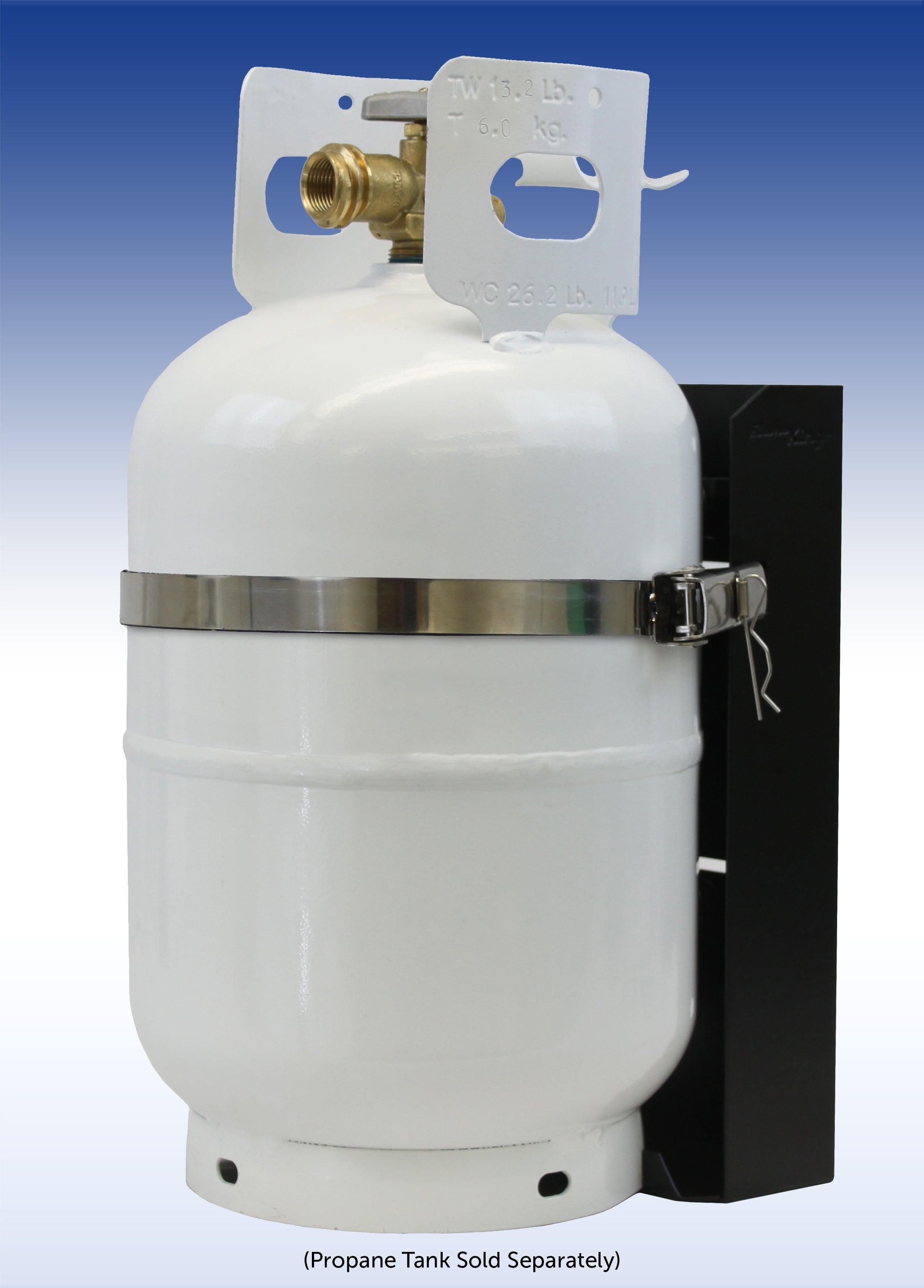 Propate Rack T-Rack 10lb Propane Tank Mounting Brackets Strap Campervan Overland ...