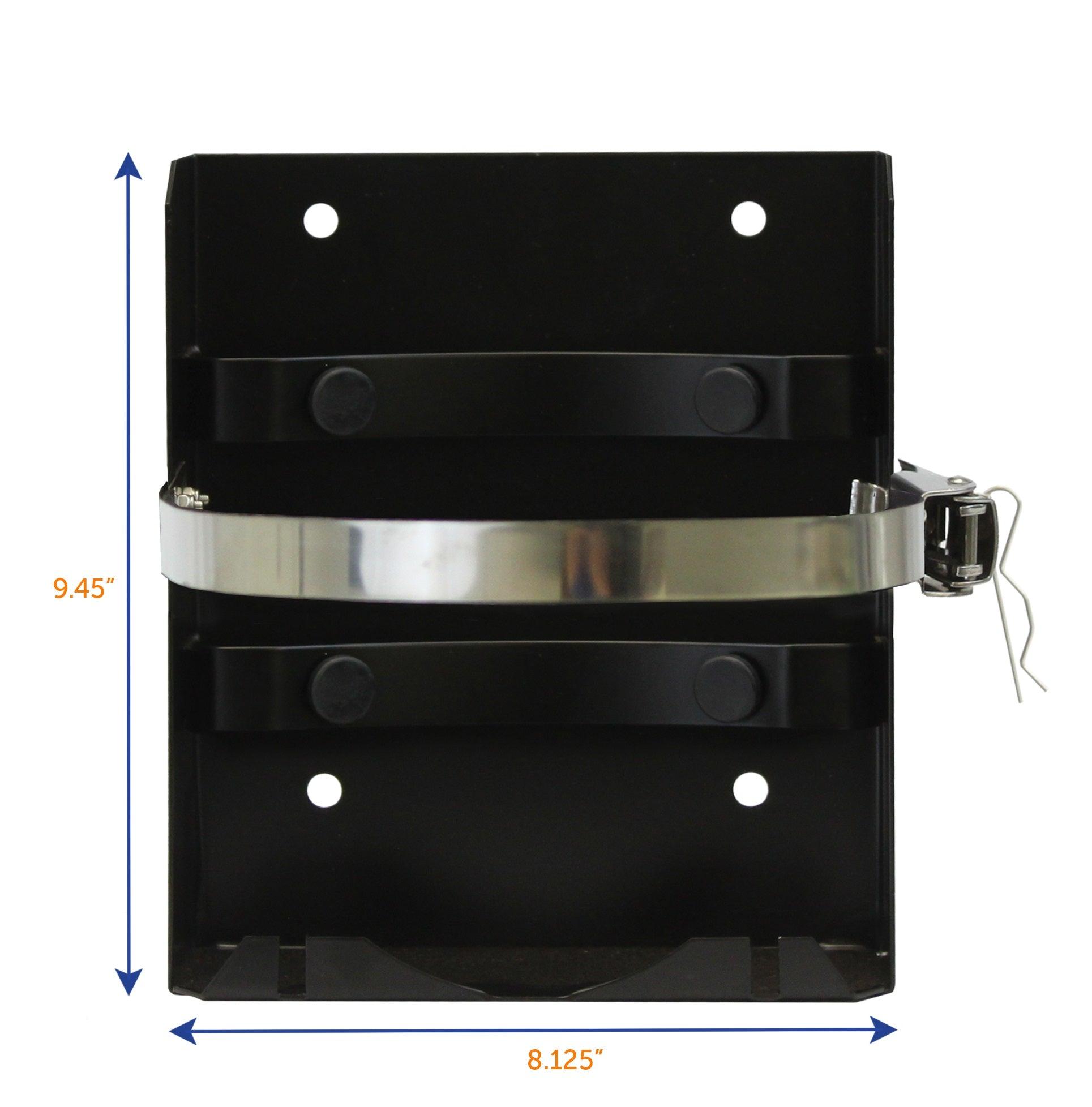 Flame King T-Rack 5lb Propane Tank Mounting Brackets Strap Campervan Overland Vehicles - Flame King