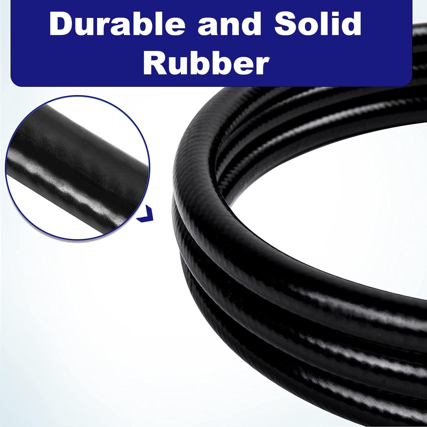 Flame King Thermo Rubber RV Slide Out Hose Assembly, 60 Inch, 3/8 Inch ID, Female to Female - Flame King